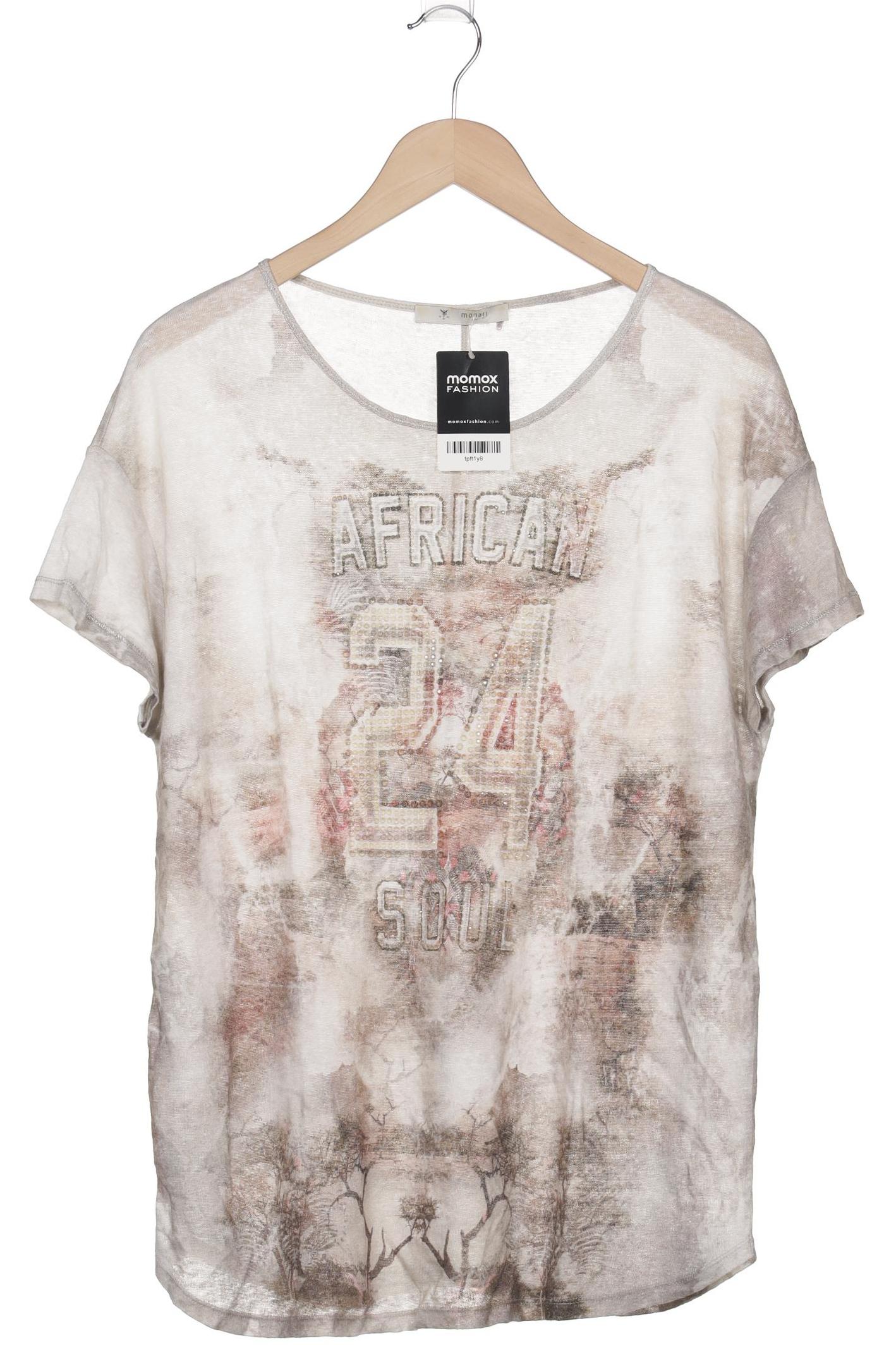 

monari Damen T-Shirt, beige, Gr. 42