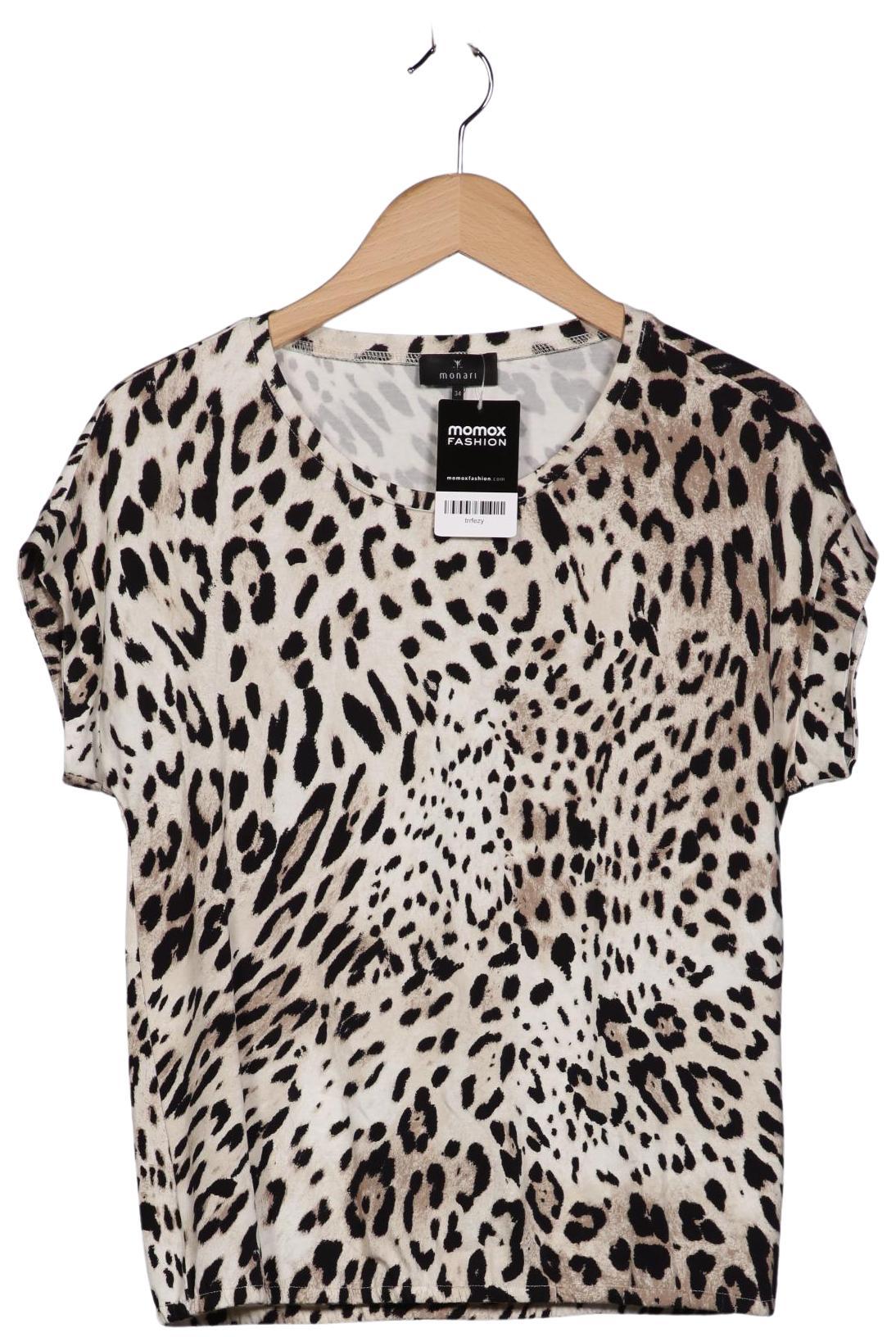 

monari Damen T-Shirt, beige, Gr. 34