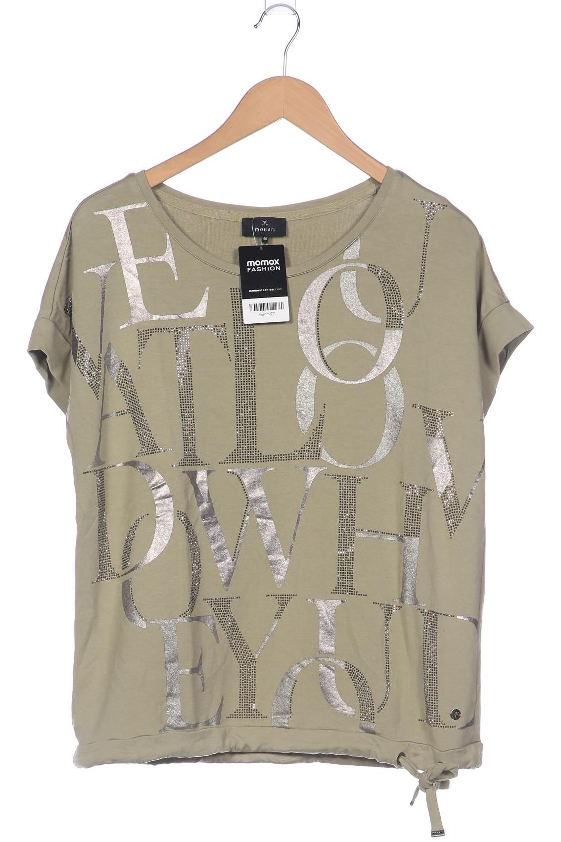 

monari Damen T-Shirt, grün, Gr. 40