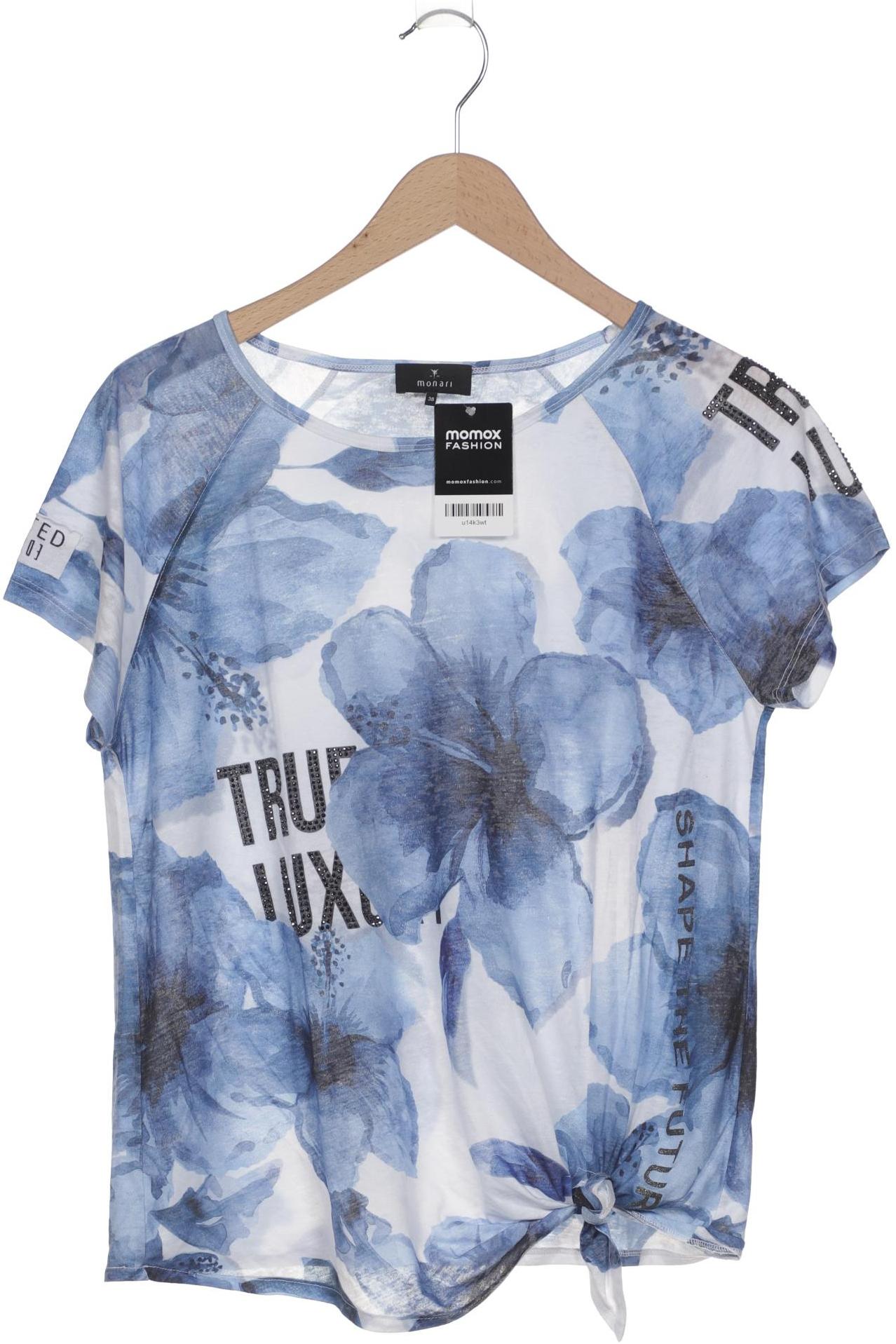 

monari Damen T-Shirt, blau, Gr. 38