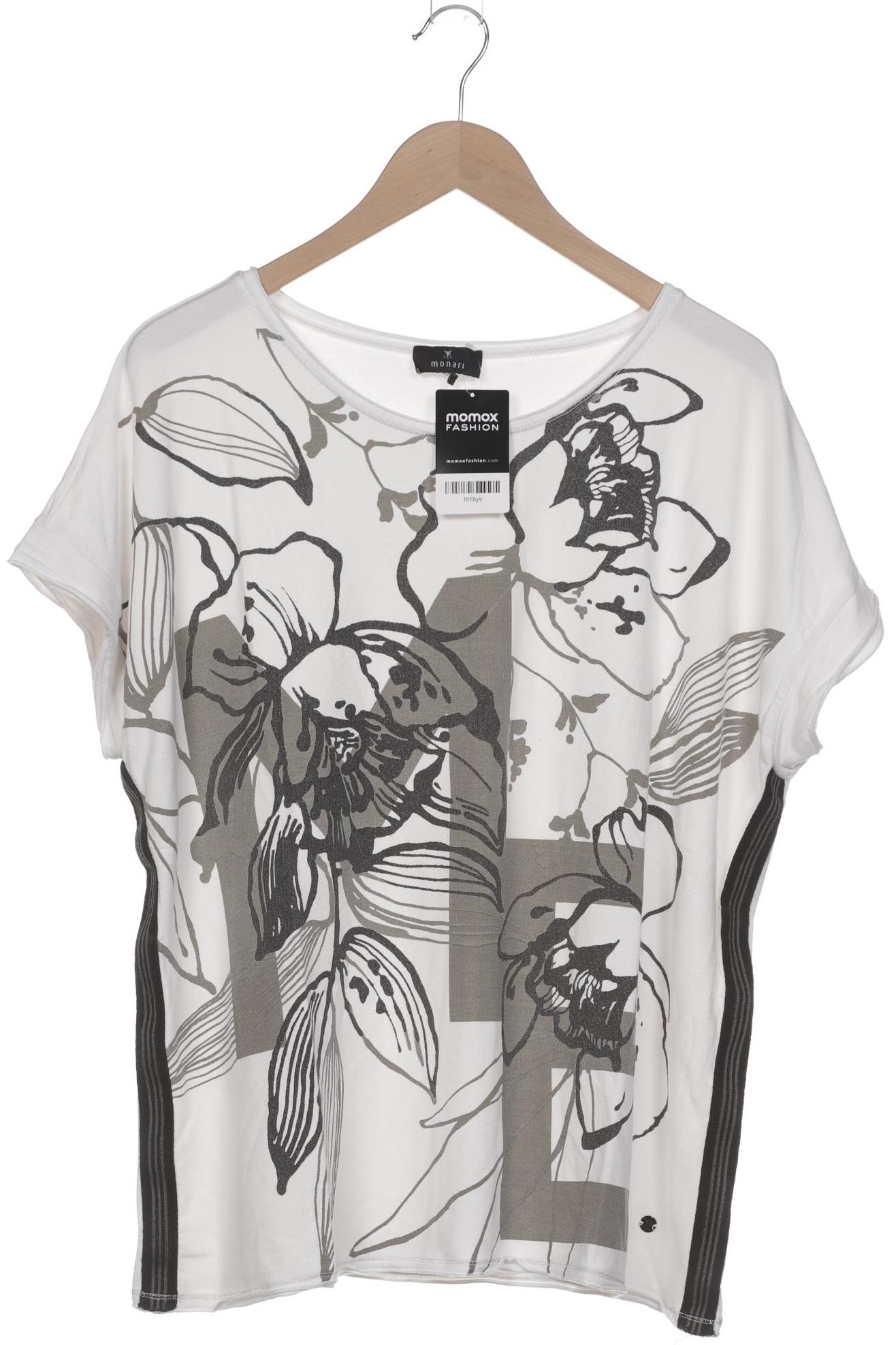 

monari Damen T-Shirt, weiß, Gr. 46