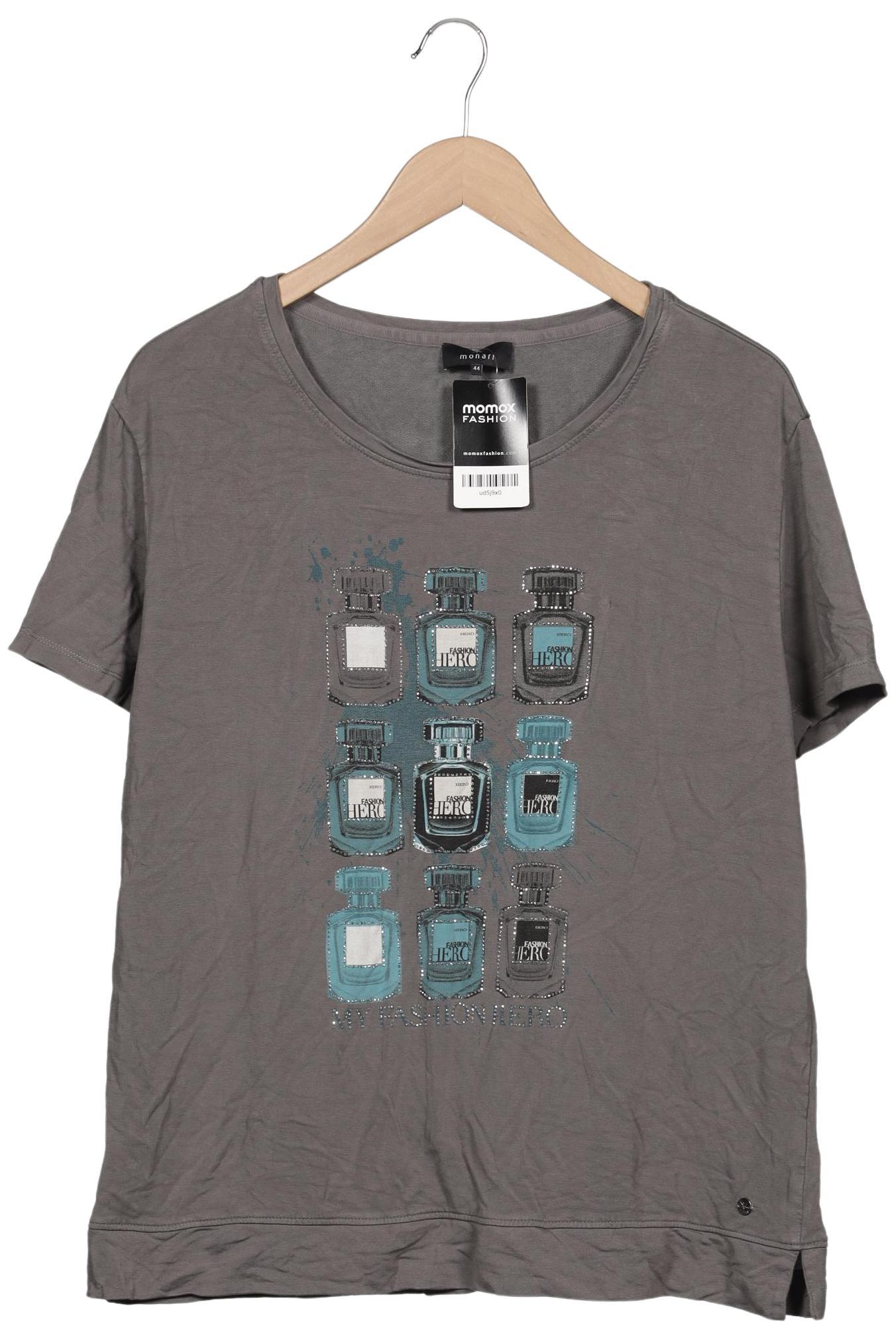 

monari Damen T-Shirt, grau, Gr. 44