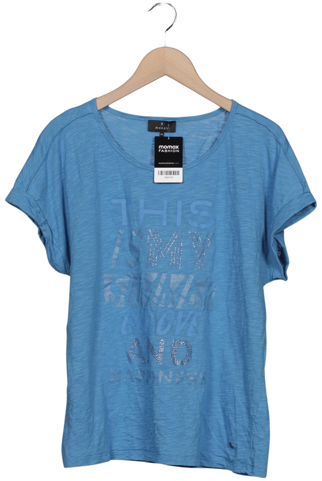 

monari Damen T-Shirt, hellblau, Gr. 44