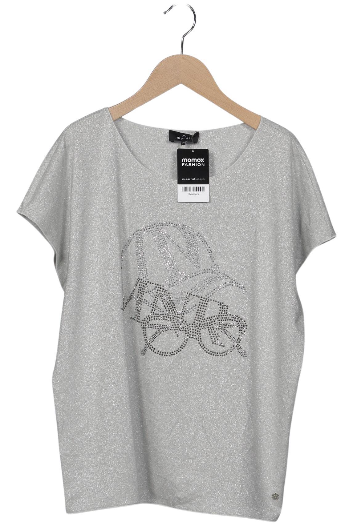 

monari Damen T-Shirt, grau, Gr. 38