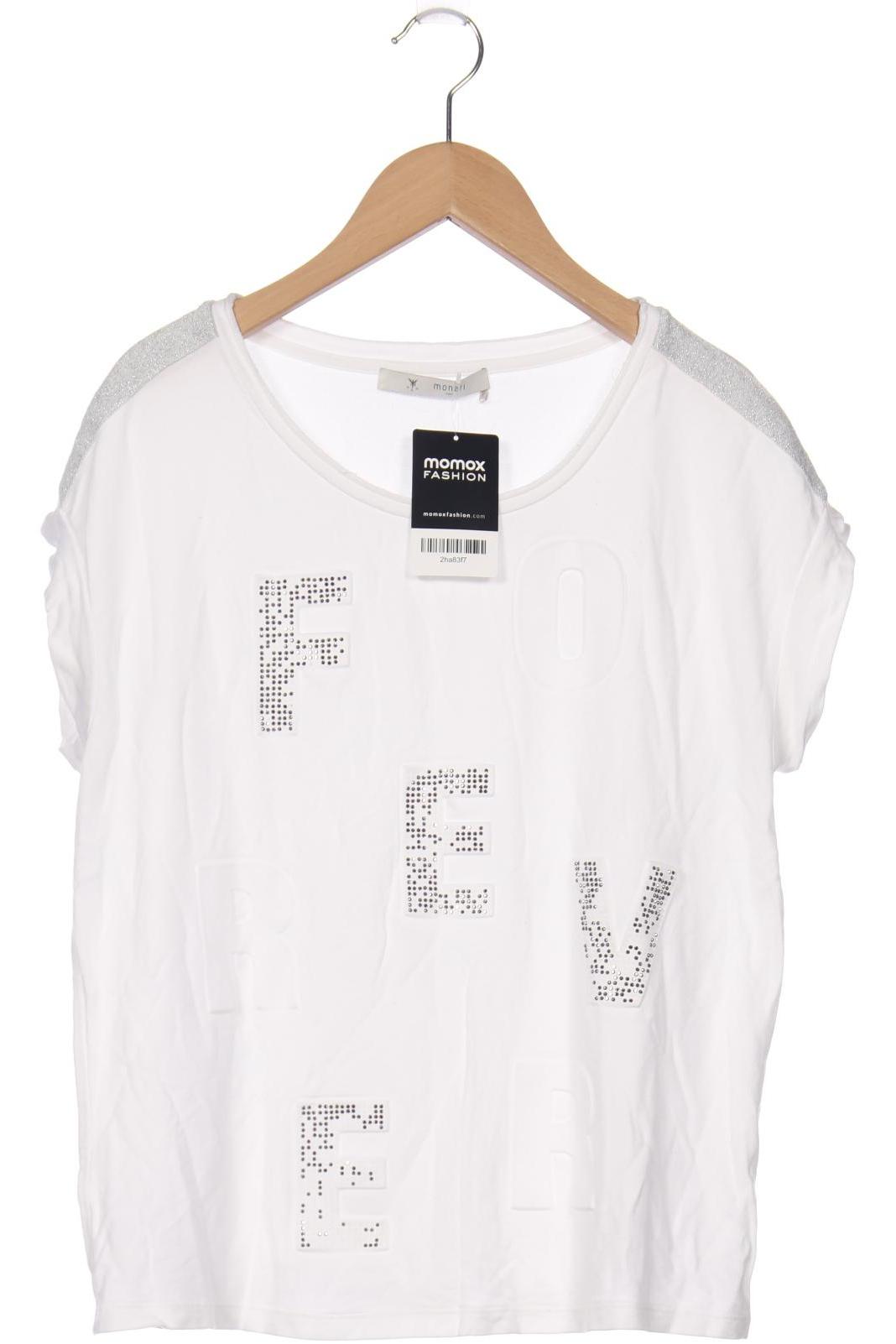 

monari Damen T-Shirt, weiß, Gr. 42