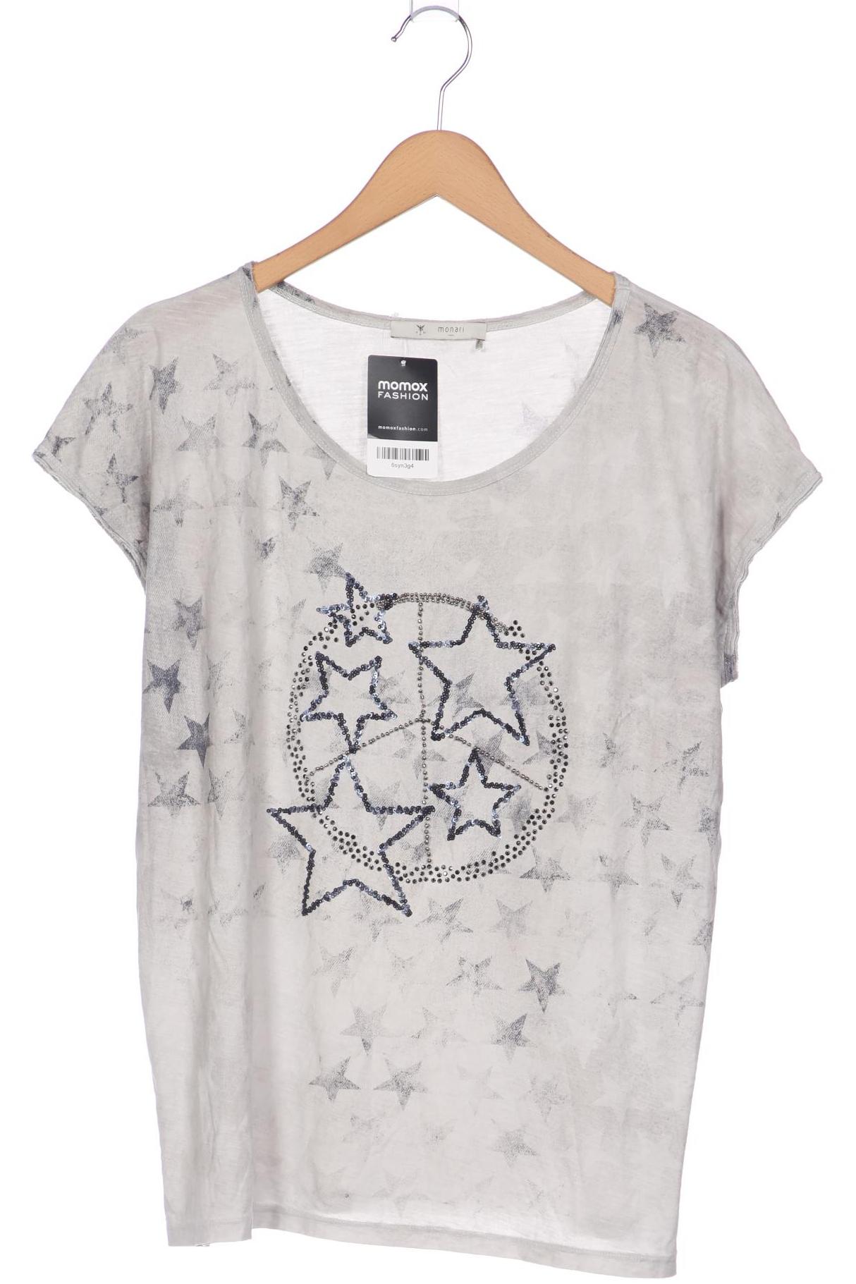 

monari Damen T-Shirt, grau, Gr. 46