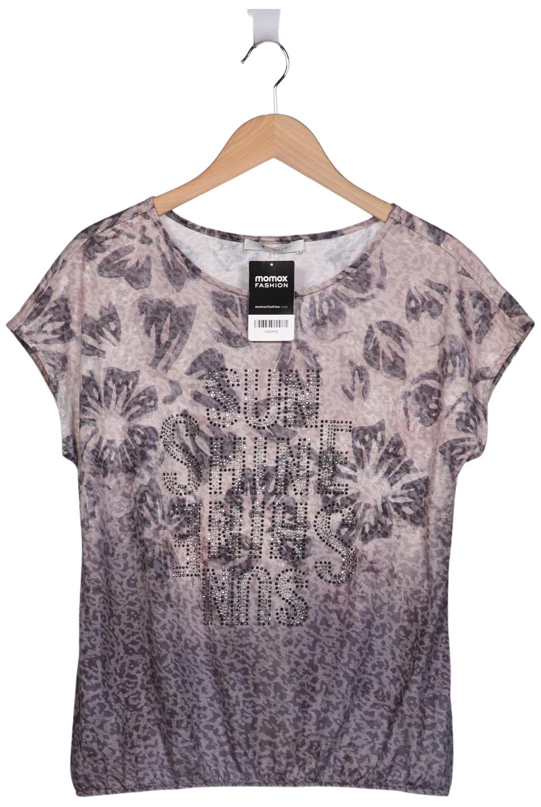 

monari Damen T-Shirt, beige, Gr. 40