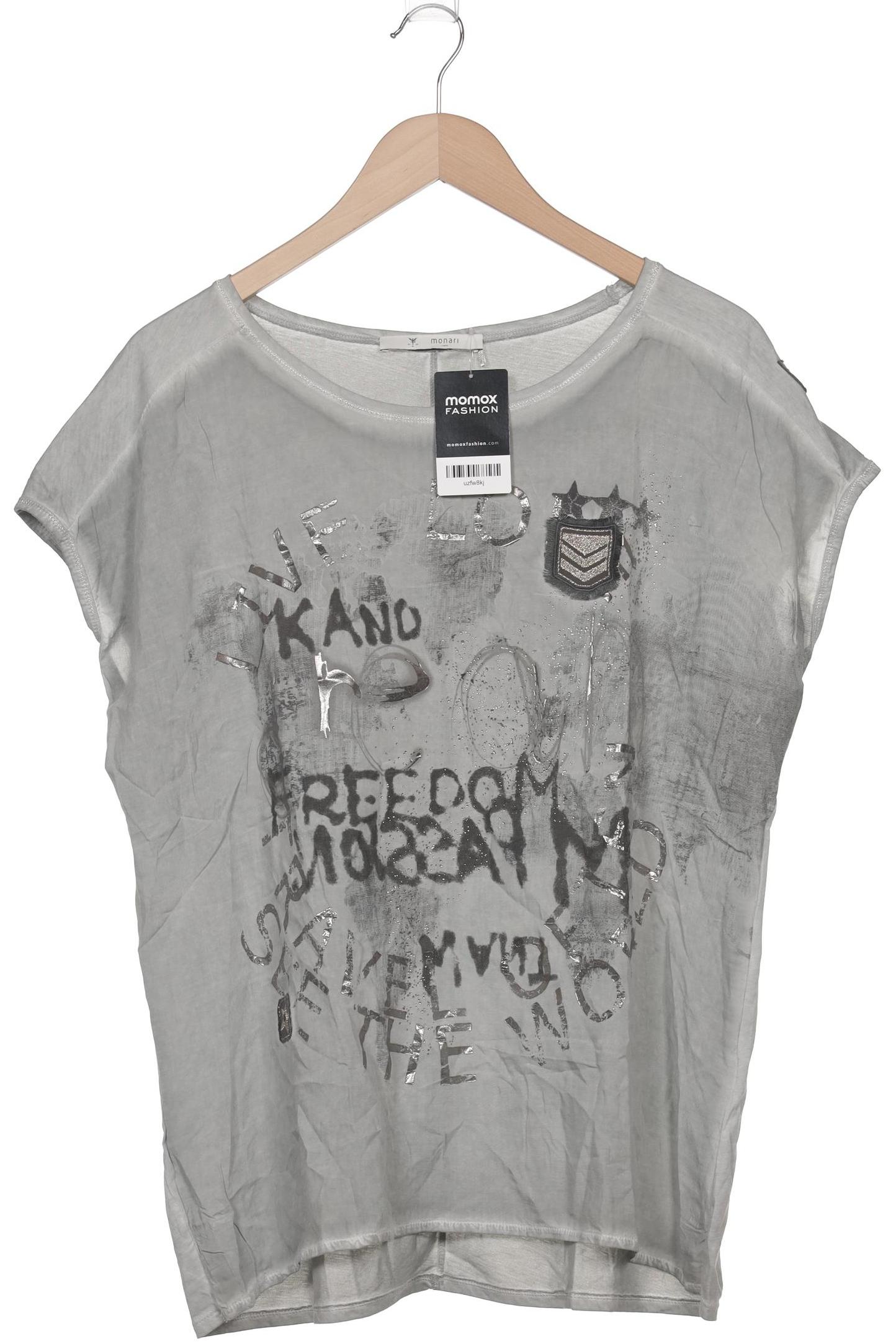 

monari Damen T-Shirt, grau, Gr. 42