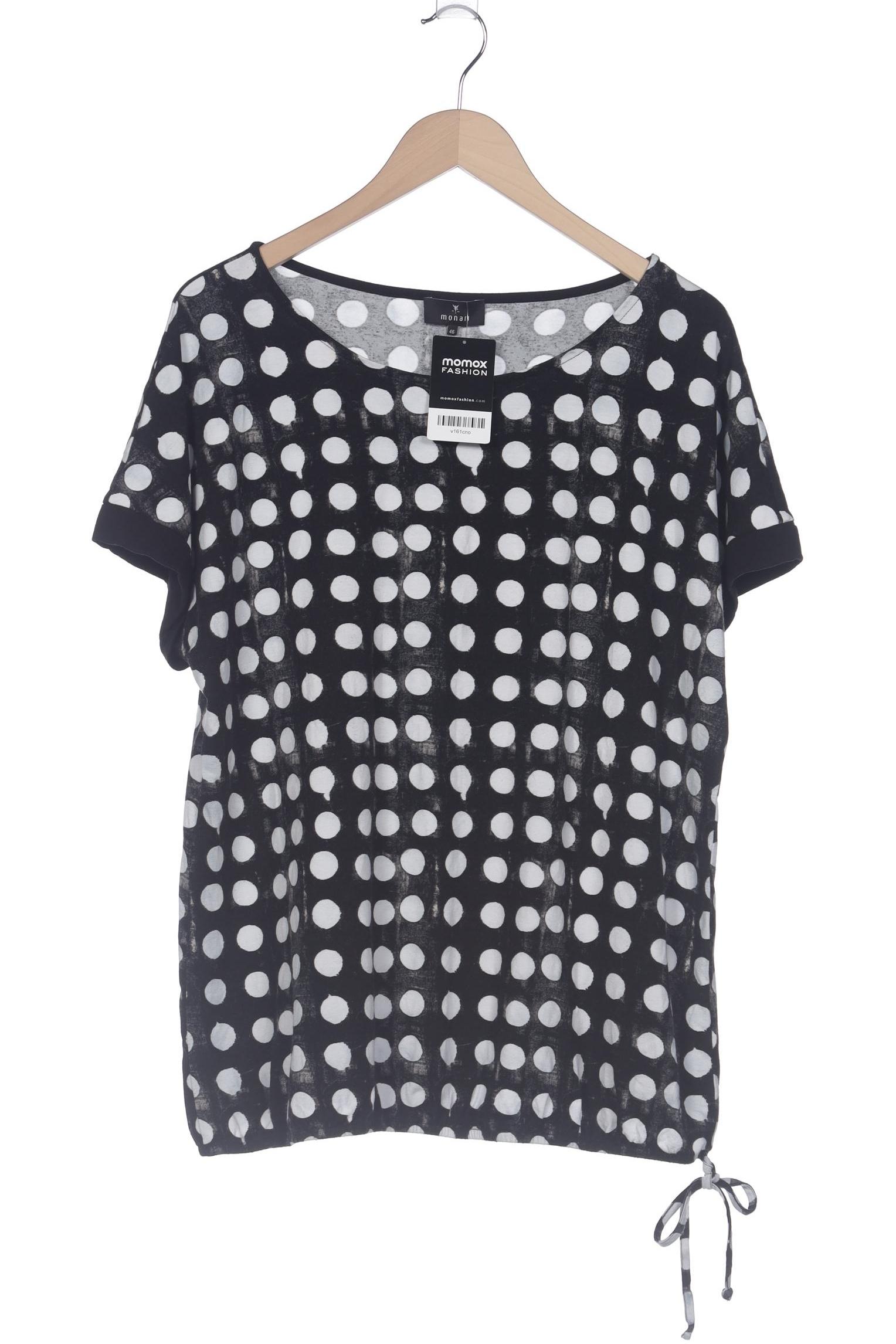 

monari Damen T-Shirt, schwarz, Gr. 46