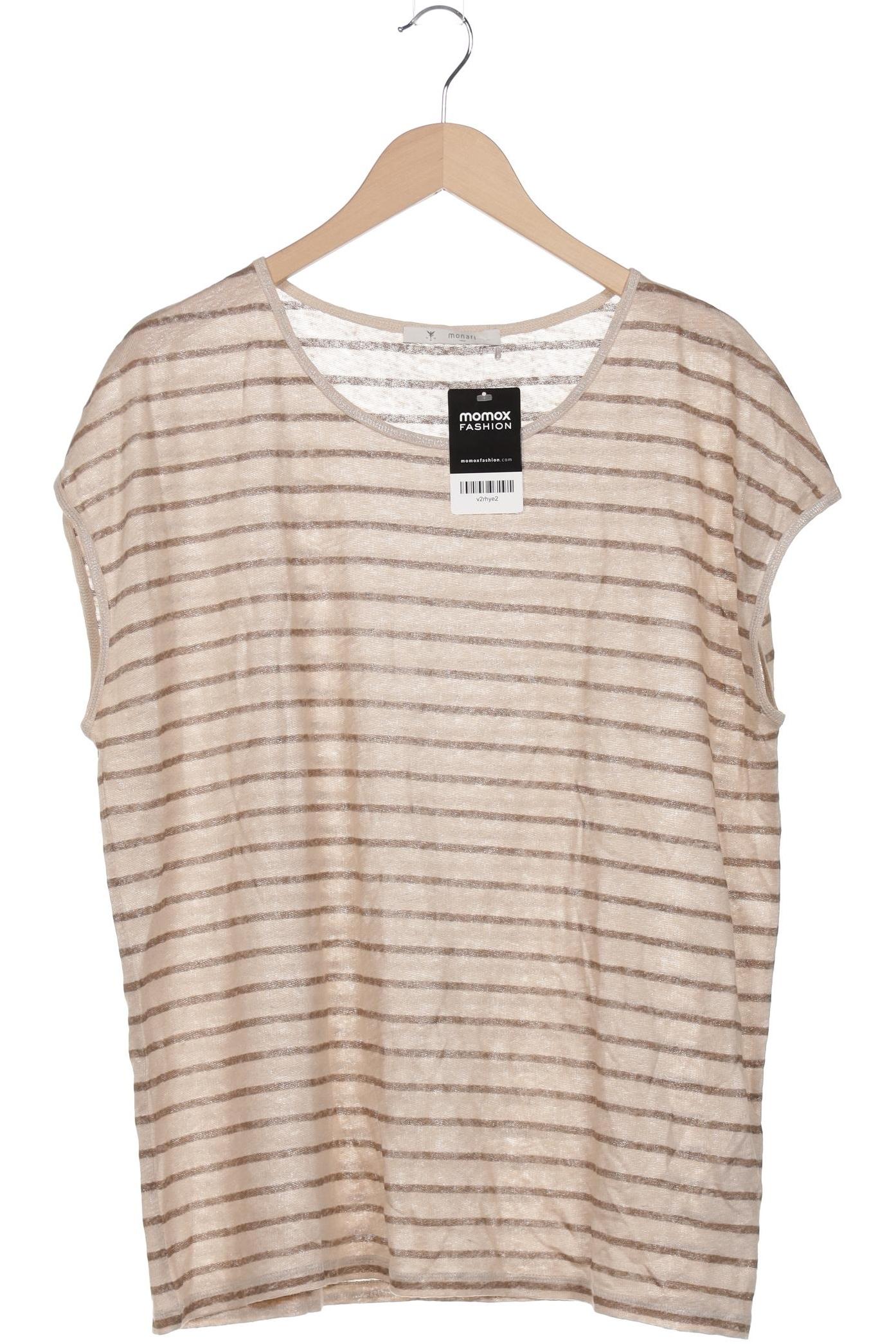 

monari Damen T-Shirt, beige, Gr. 46