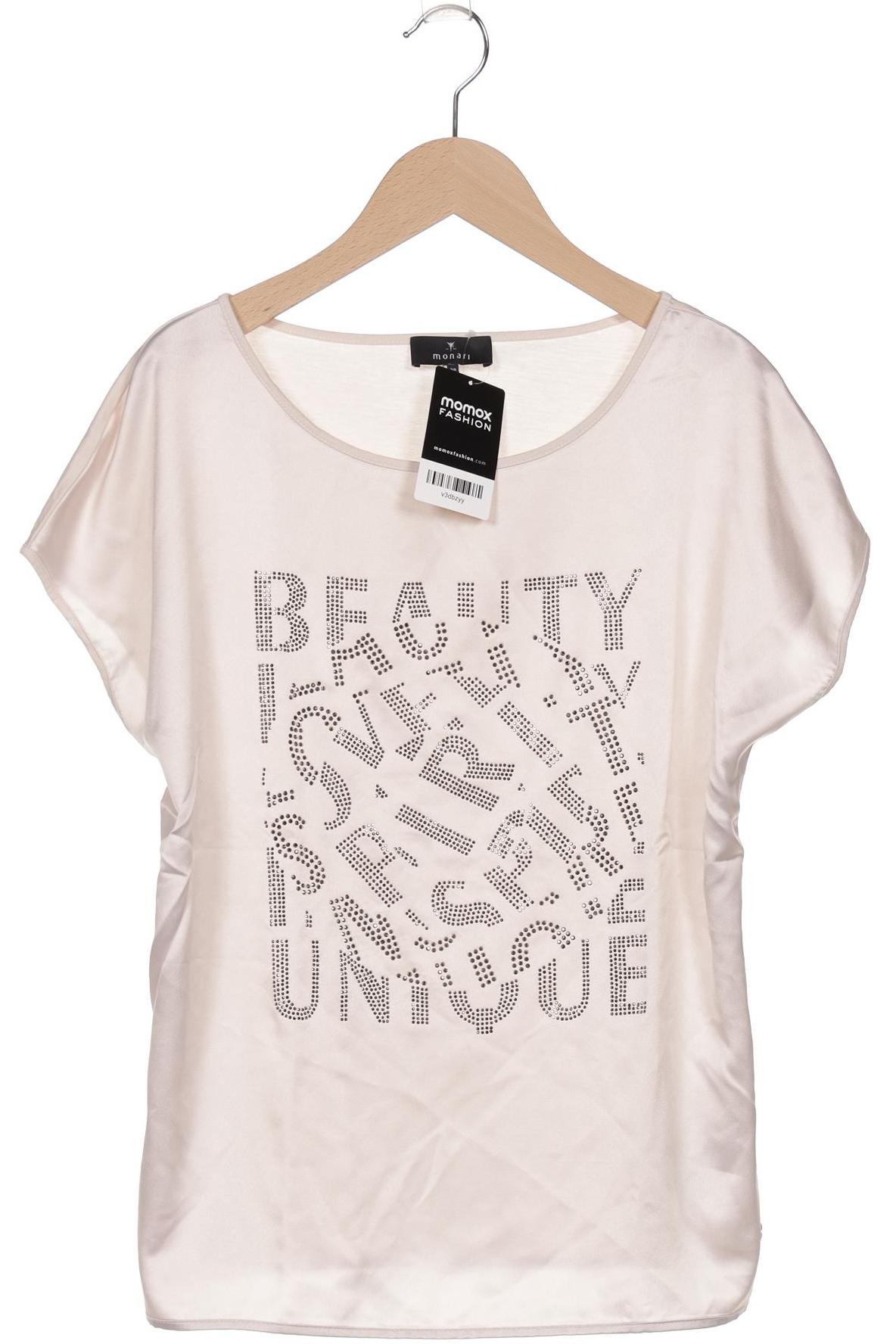 

monari Damen T-Shirt, weiß, Gr. 38