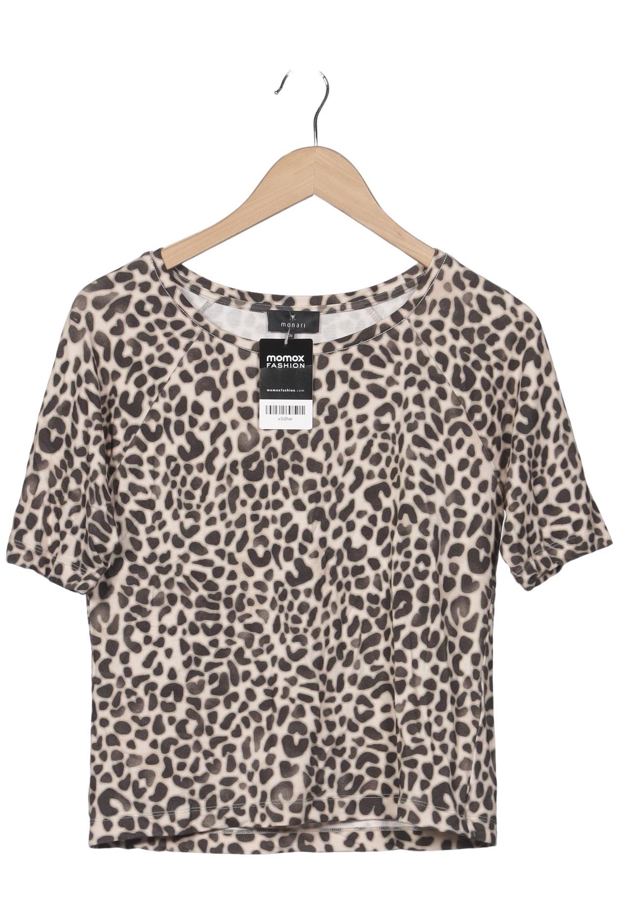 

monari Damen T-Shirt, beige, Gr. 36