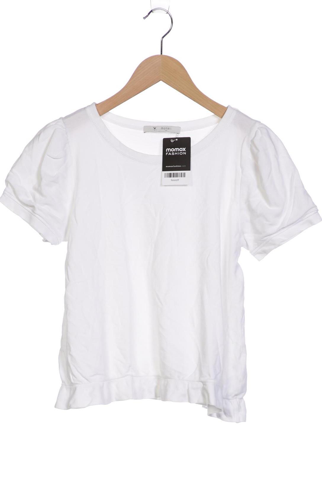 

monari Damen T-Shirt, weiß, Gr. 40