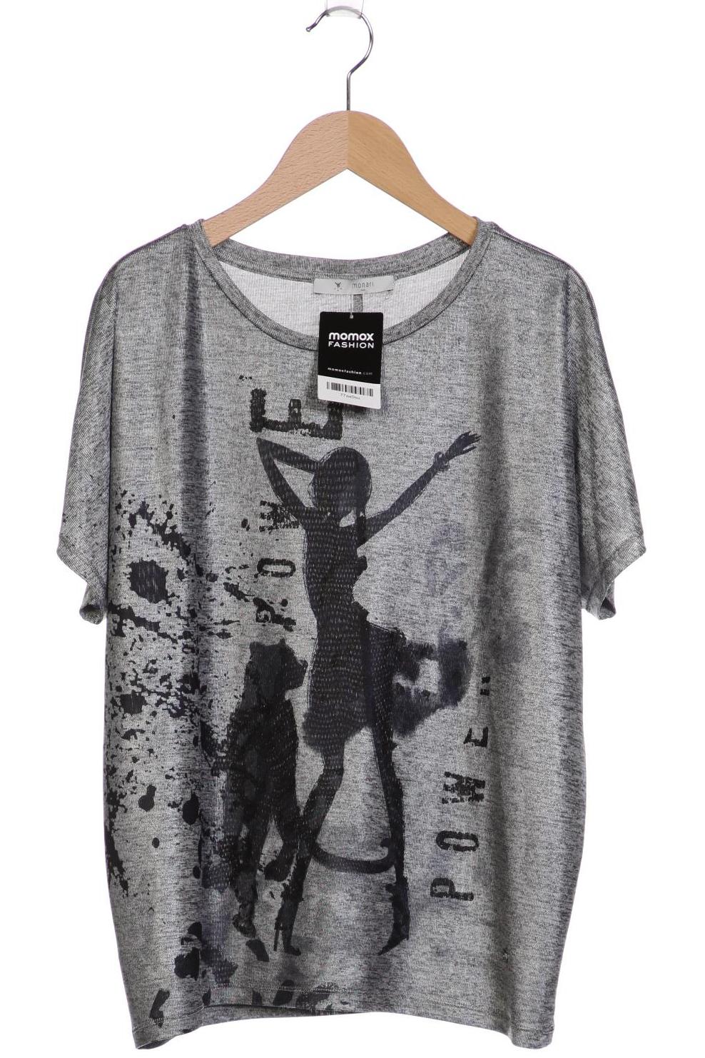 

monari Damen T-Shirt, grau, Gr. 44