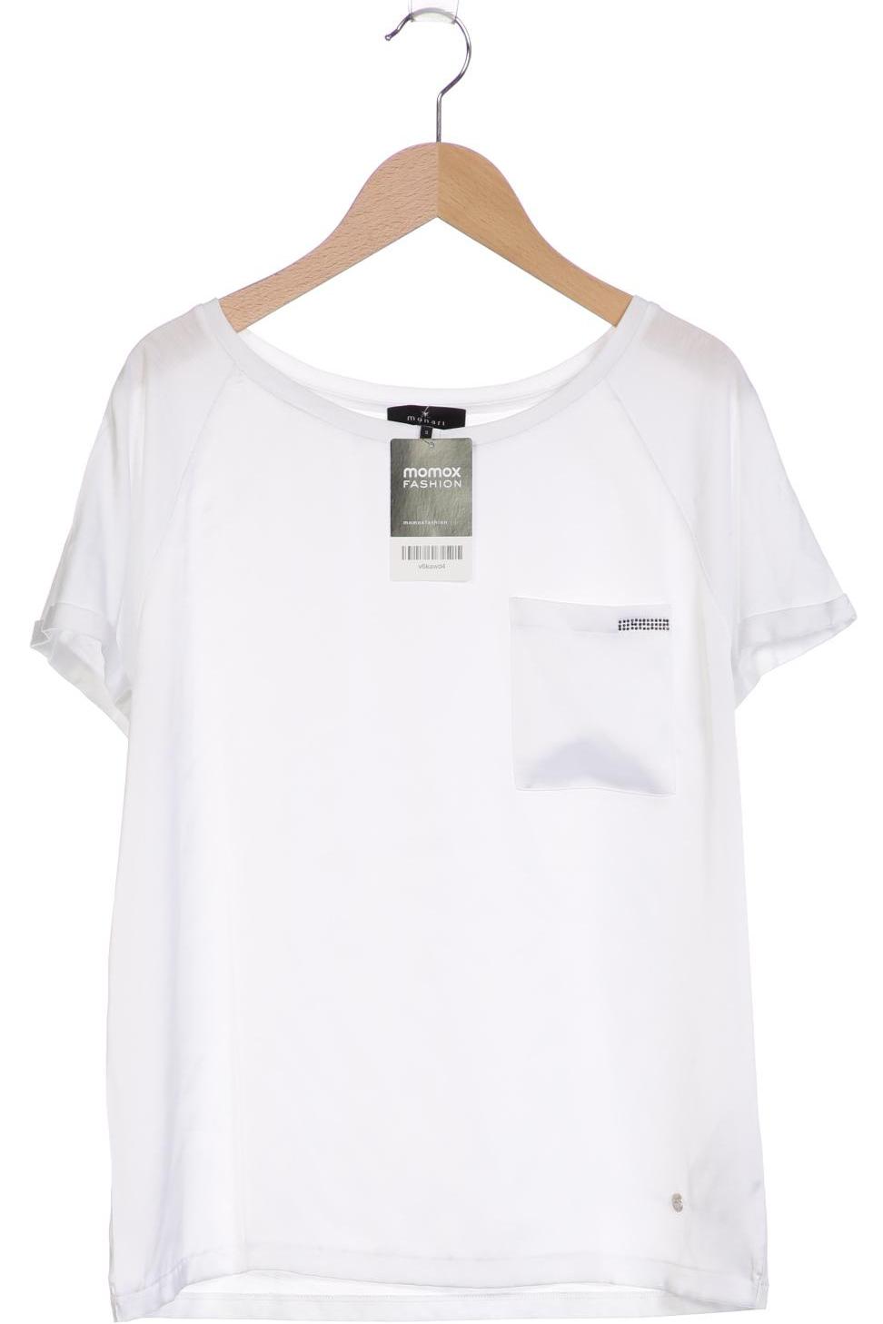 

monari Damen T-Shirt, weiß, Gr. 36