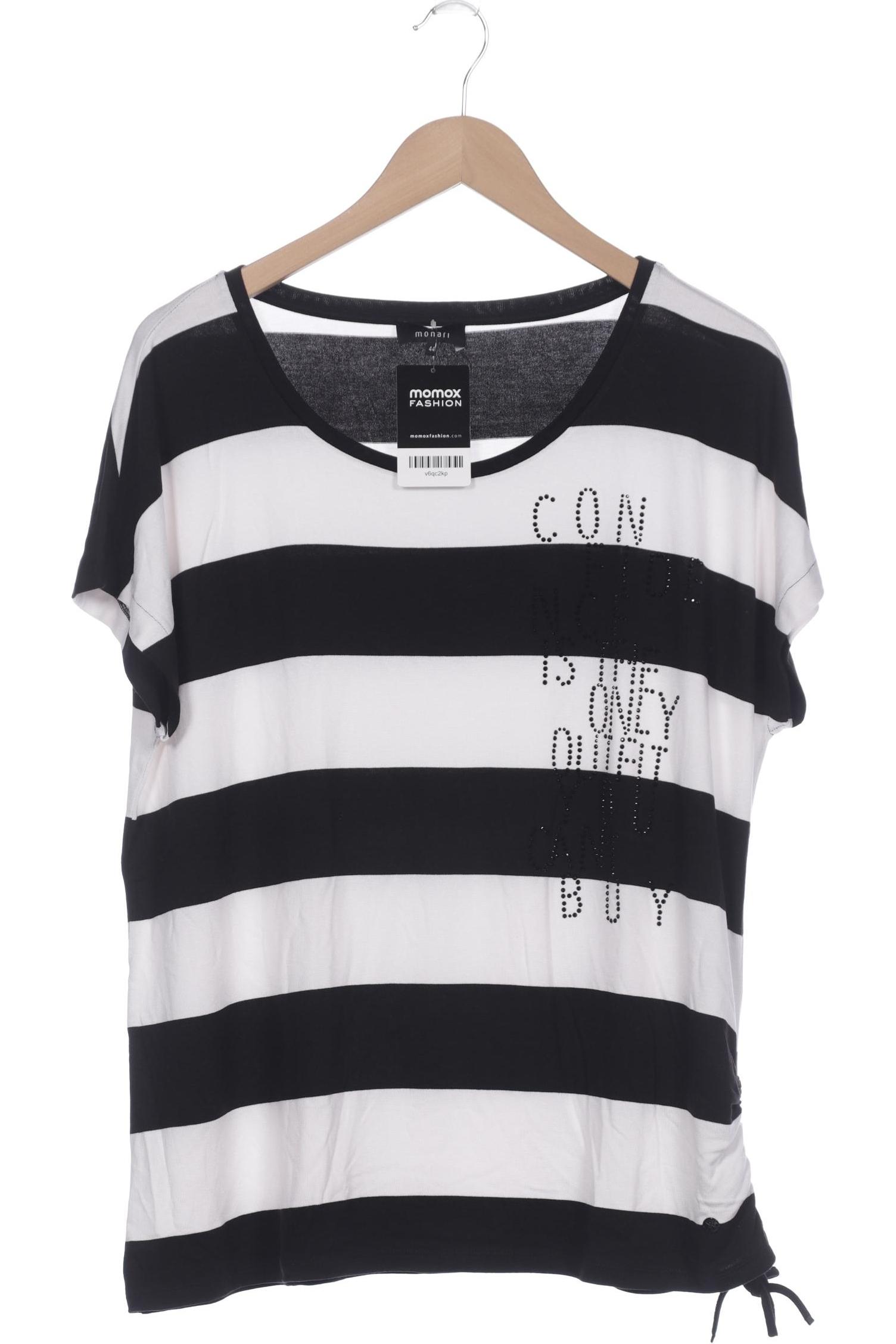 

monari Damen T-Shirt, schwarz, Gr. 44