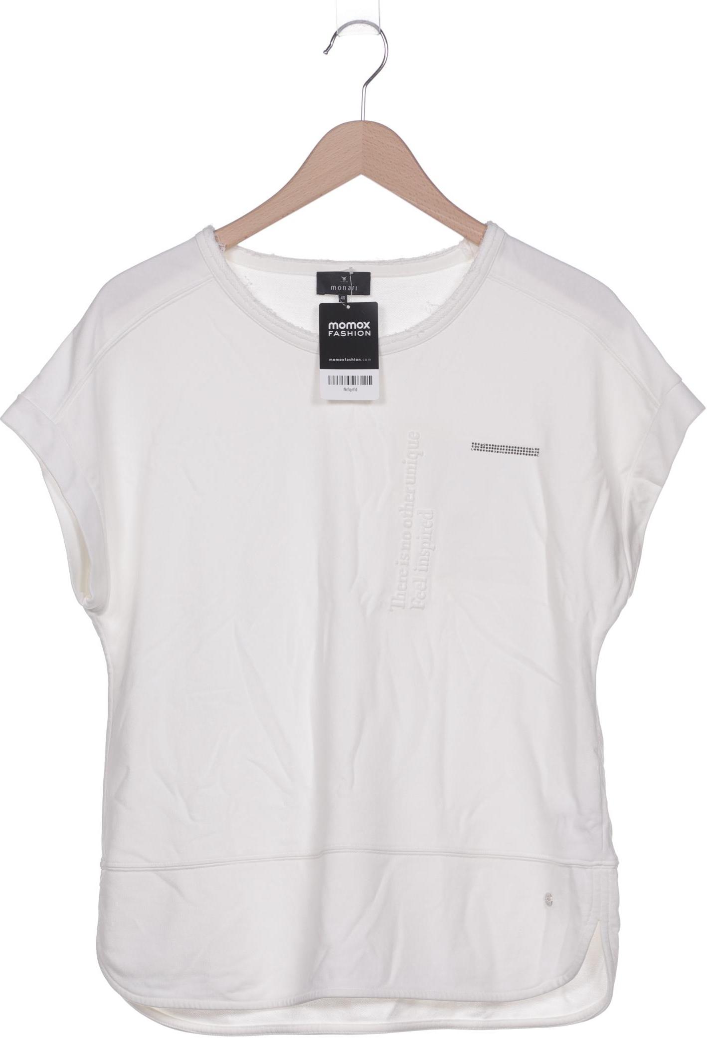 

monari Damen T-Shirt, weiß, Gr. 40