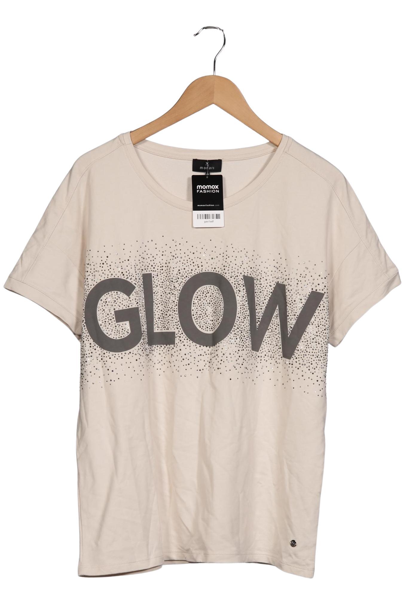 

monari Damen T-Shirt, beige, Gr. 44
