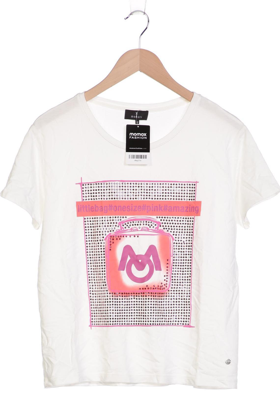 

monari Damen T-Shirt, weiß, Gr. 38