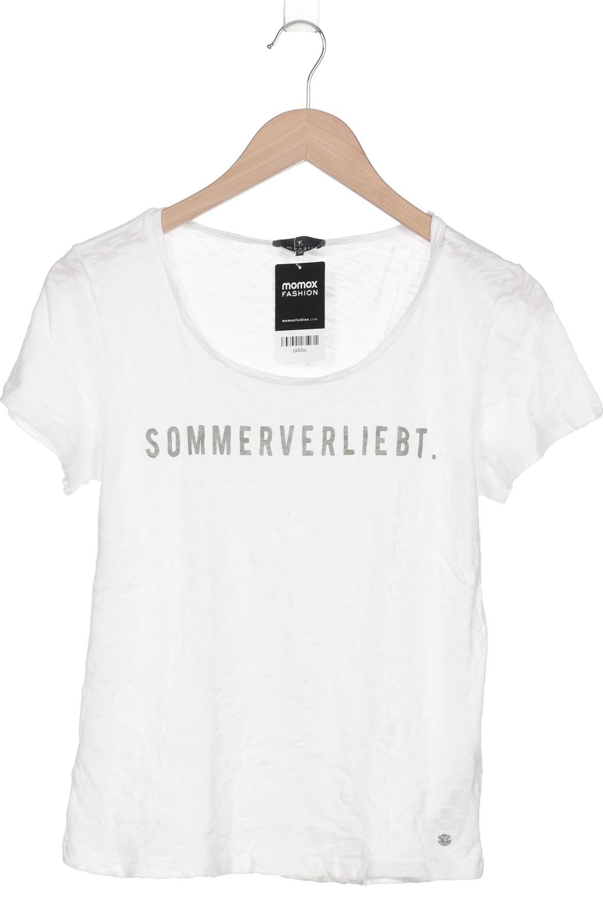 

monari Damen T-Shirt, weiß, Gr. 36
