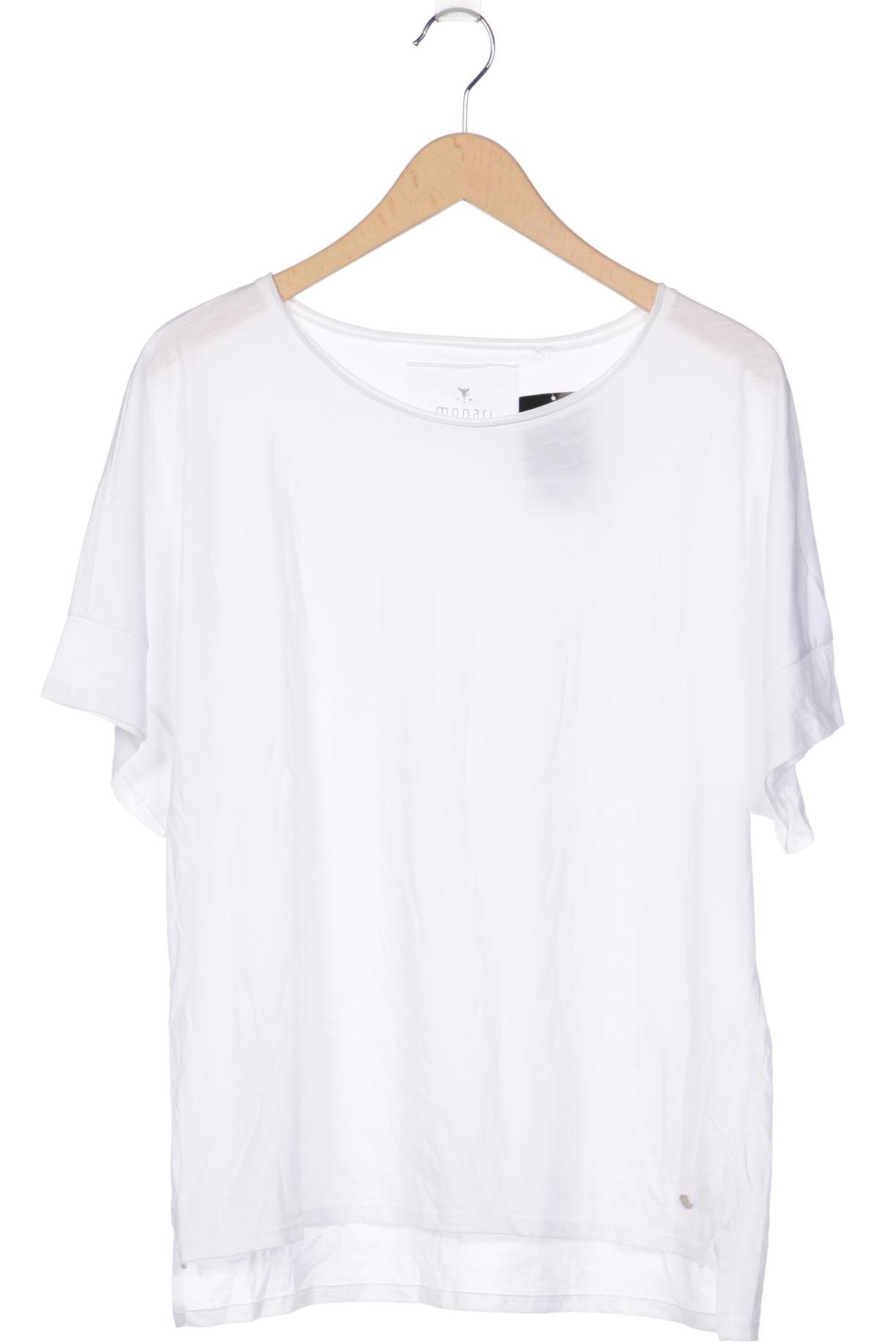 

monari Damen T-Shirt, weiß, Gr. 44