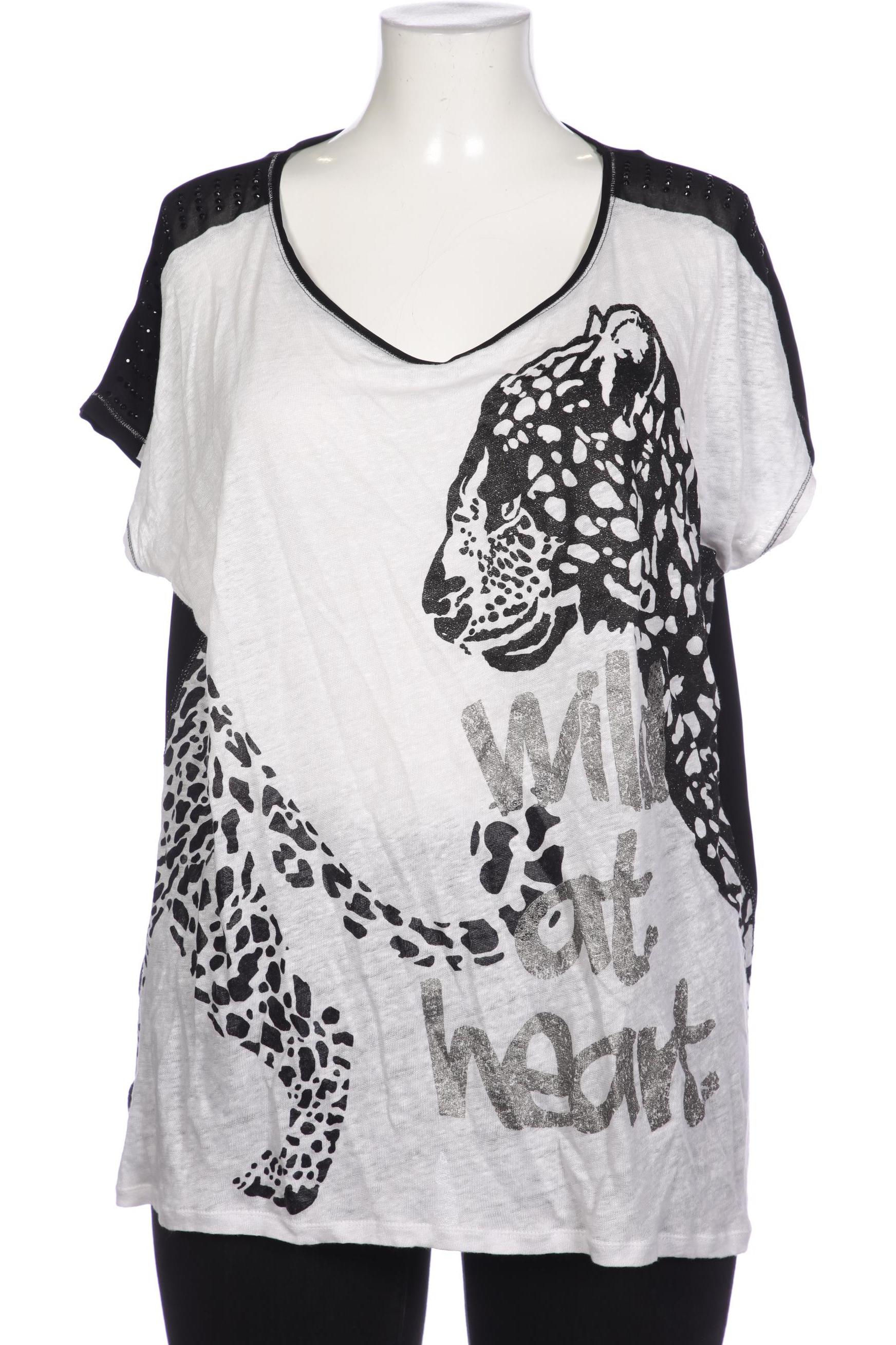 

monari Damen T-Shirt, schwarz, Gr. 46