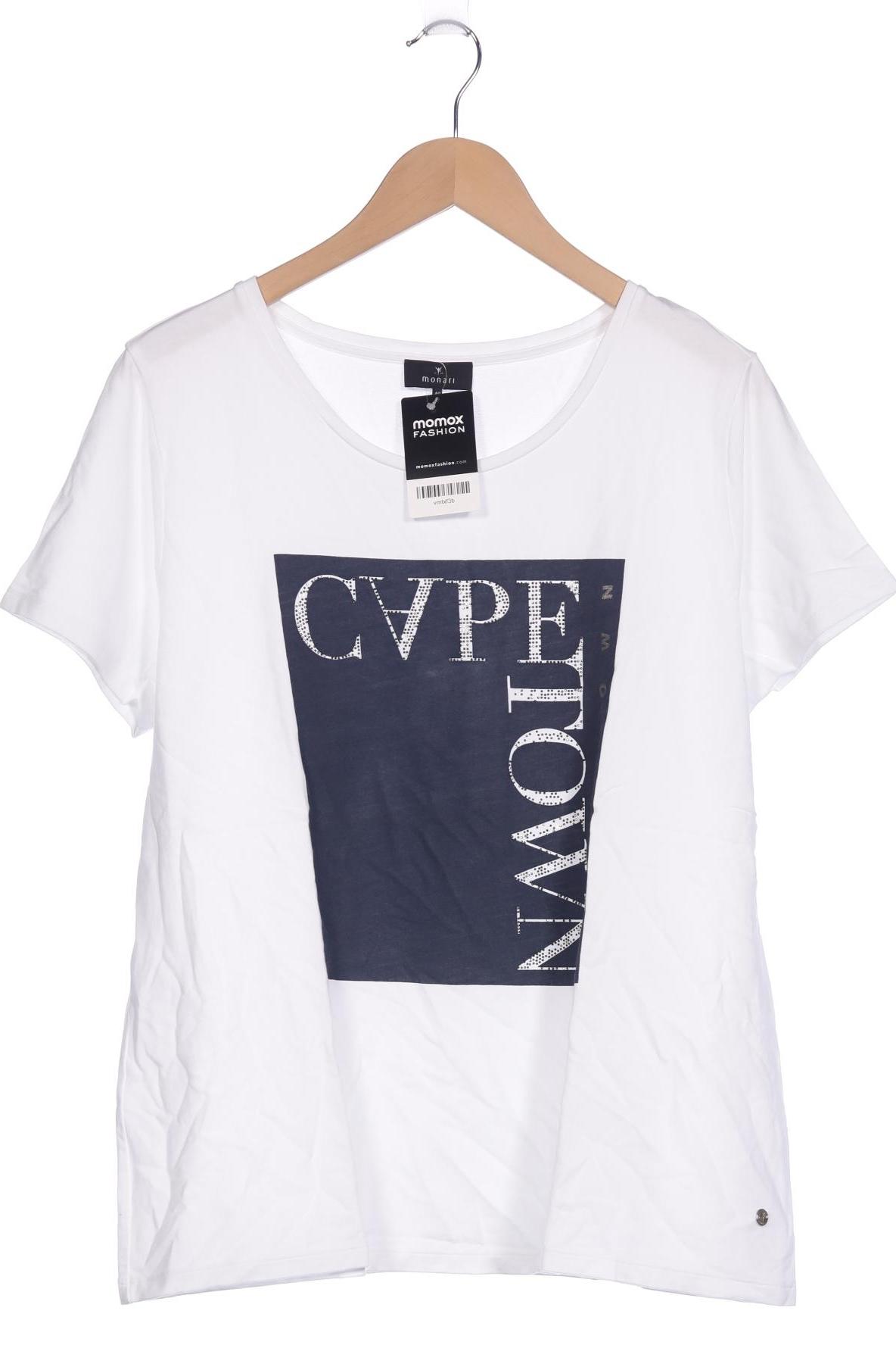 

monari Damen T-Shirt, weiß, Gr. 46
