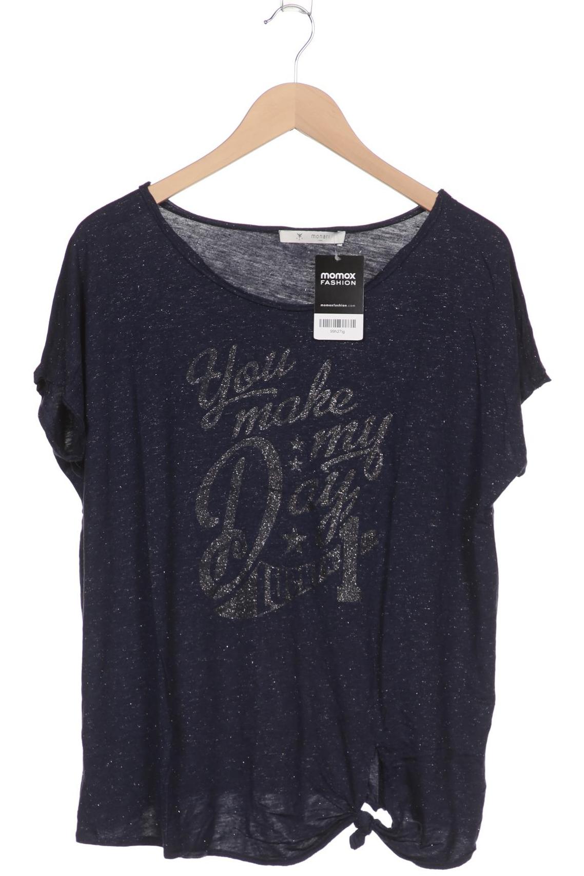 

monari Damen T-Shirt, marineblau