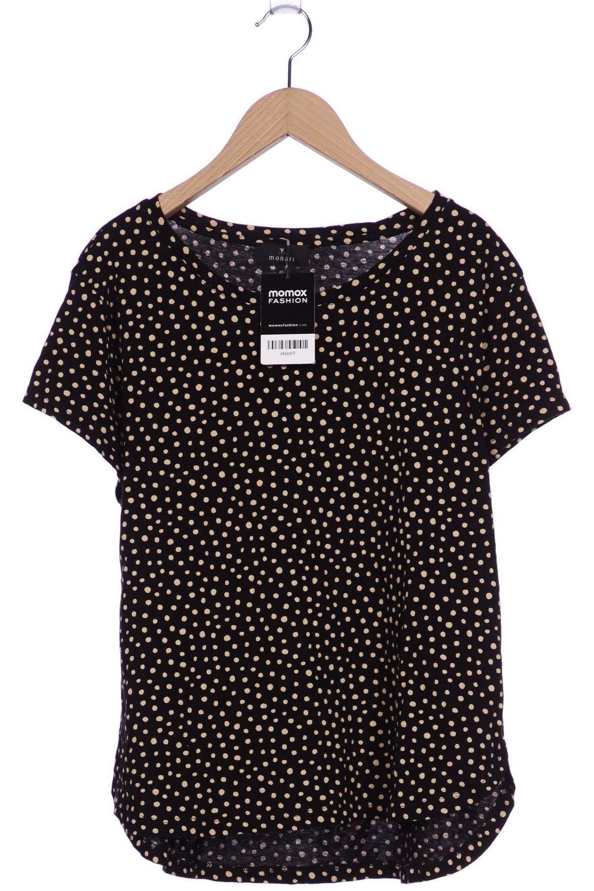 

monari Damen T-Shirt, schwarz, Gr. 40