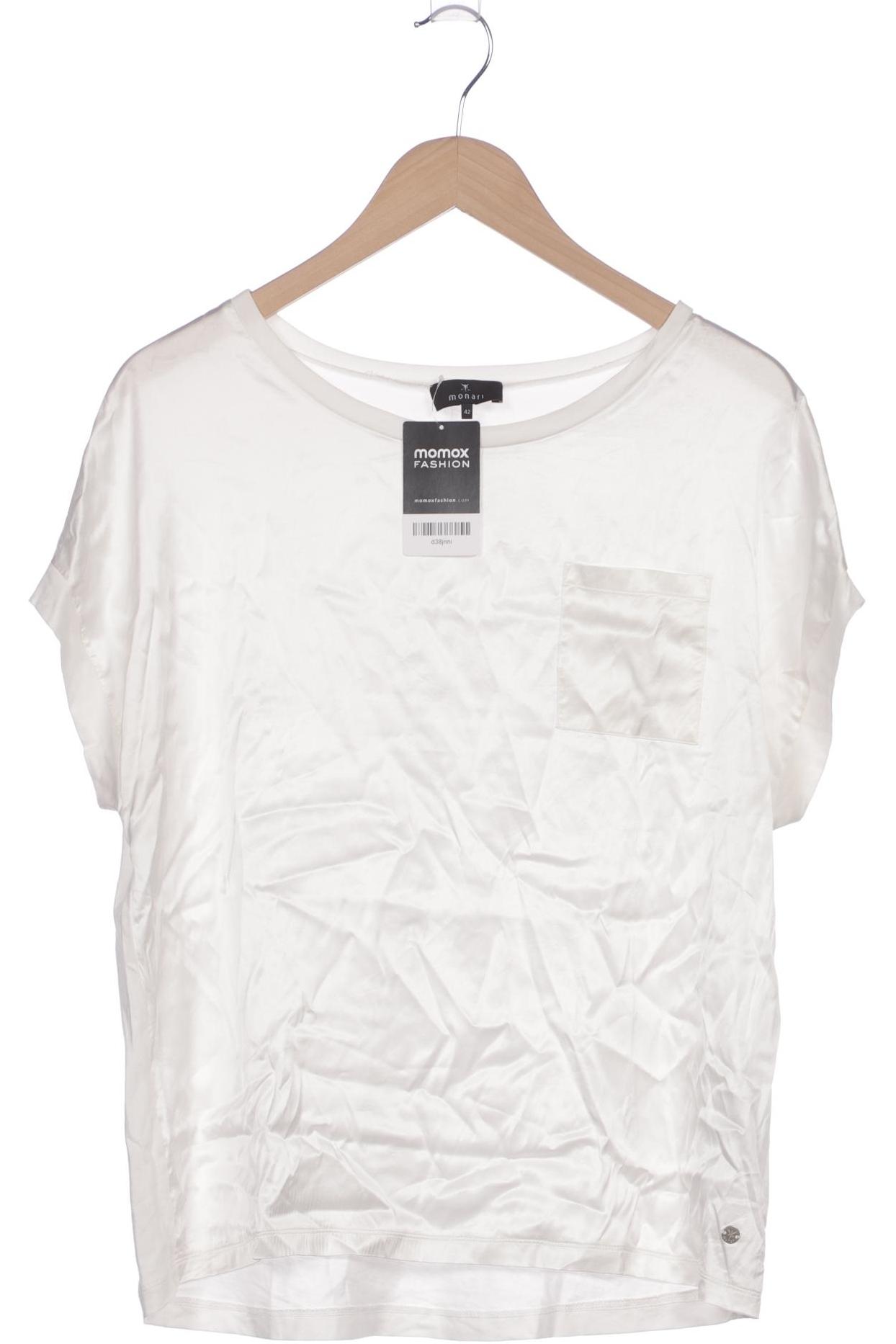 

monari Damen T-Shirt, weiß, Gr. 42