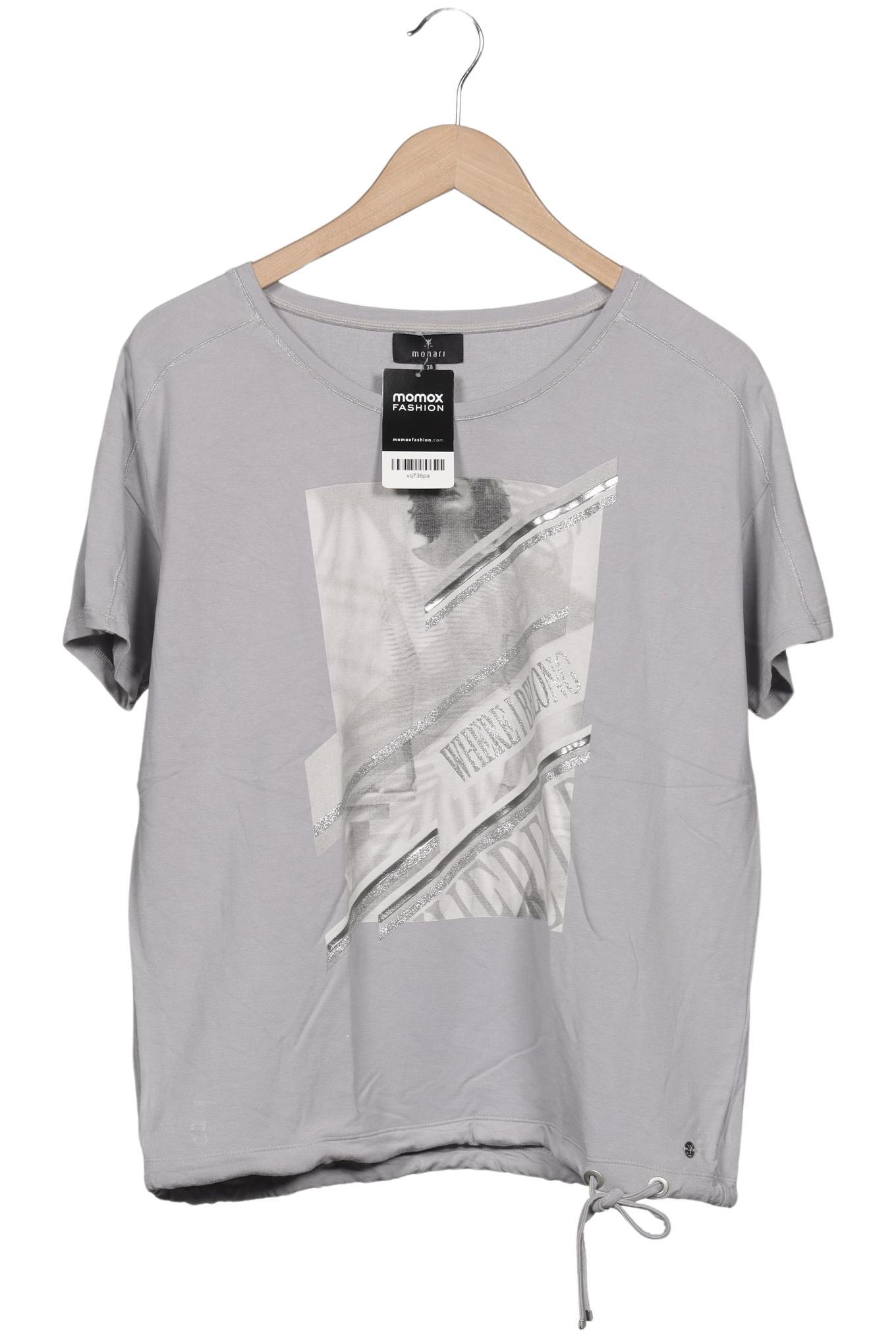 

monari Damen T-Shirt, grau, Gr. 38