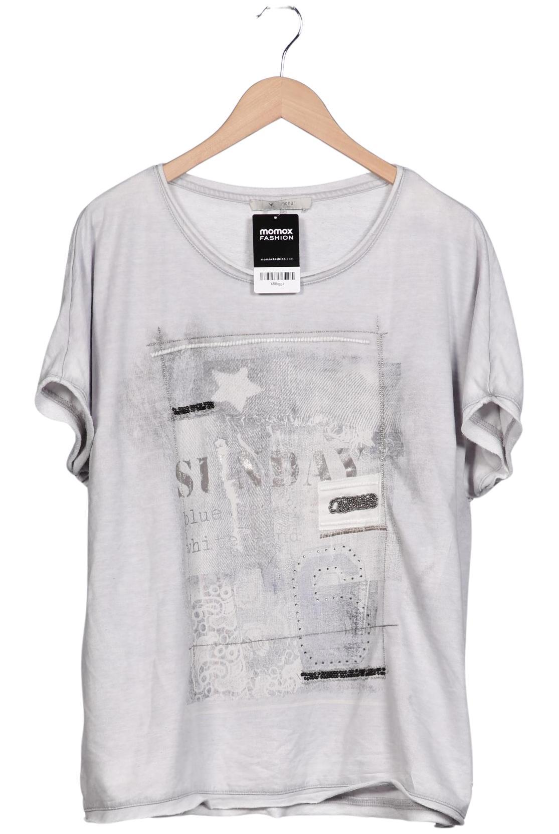 

monari Damen T-Shirt, grau, Gr. 46