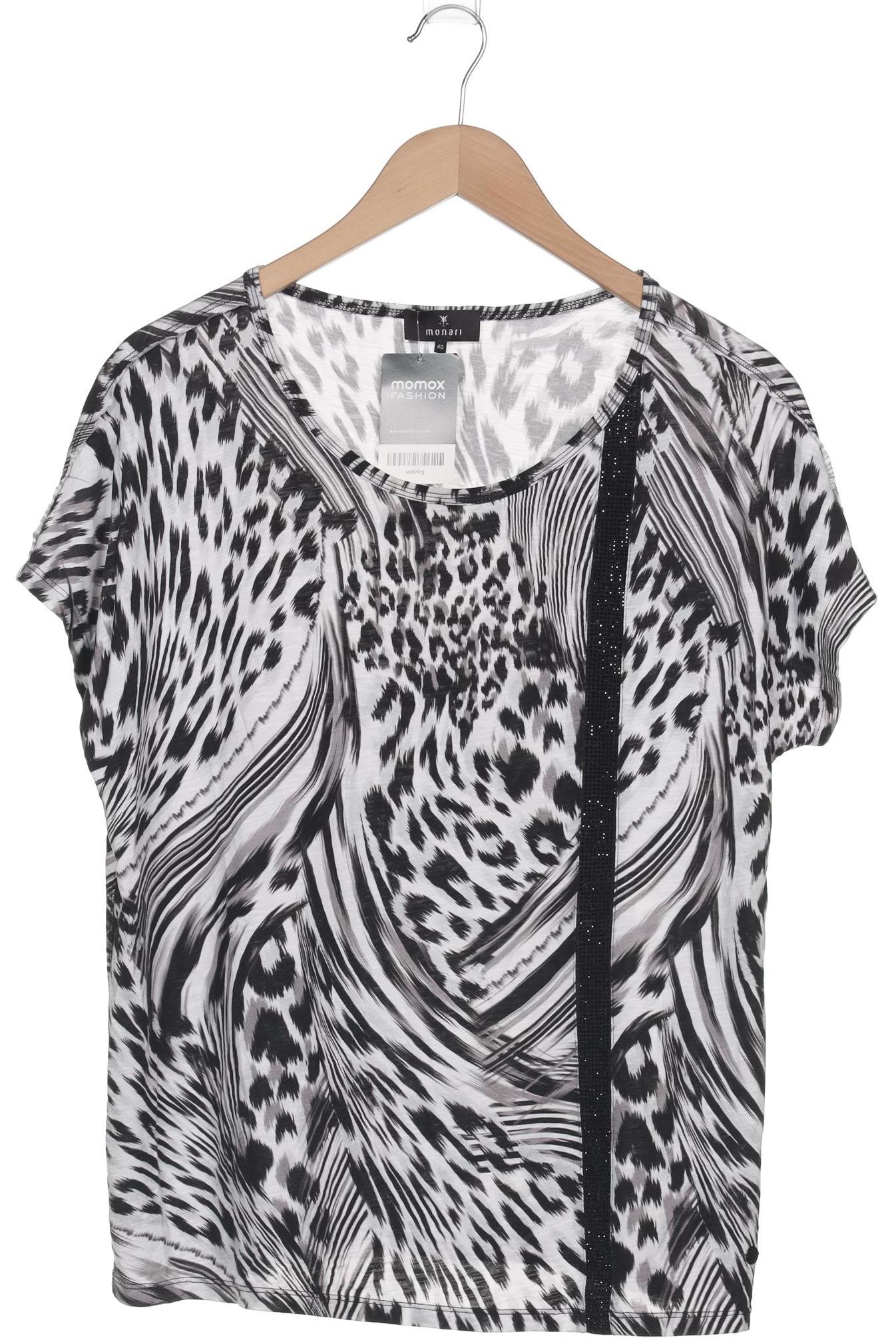 

monari Damen T-Shirt, schwarz, Gr. 40