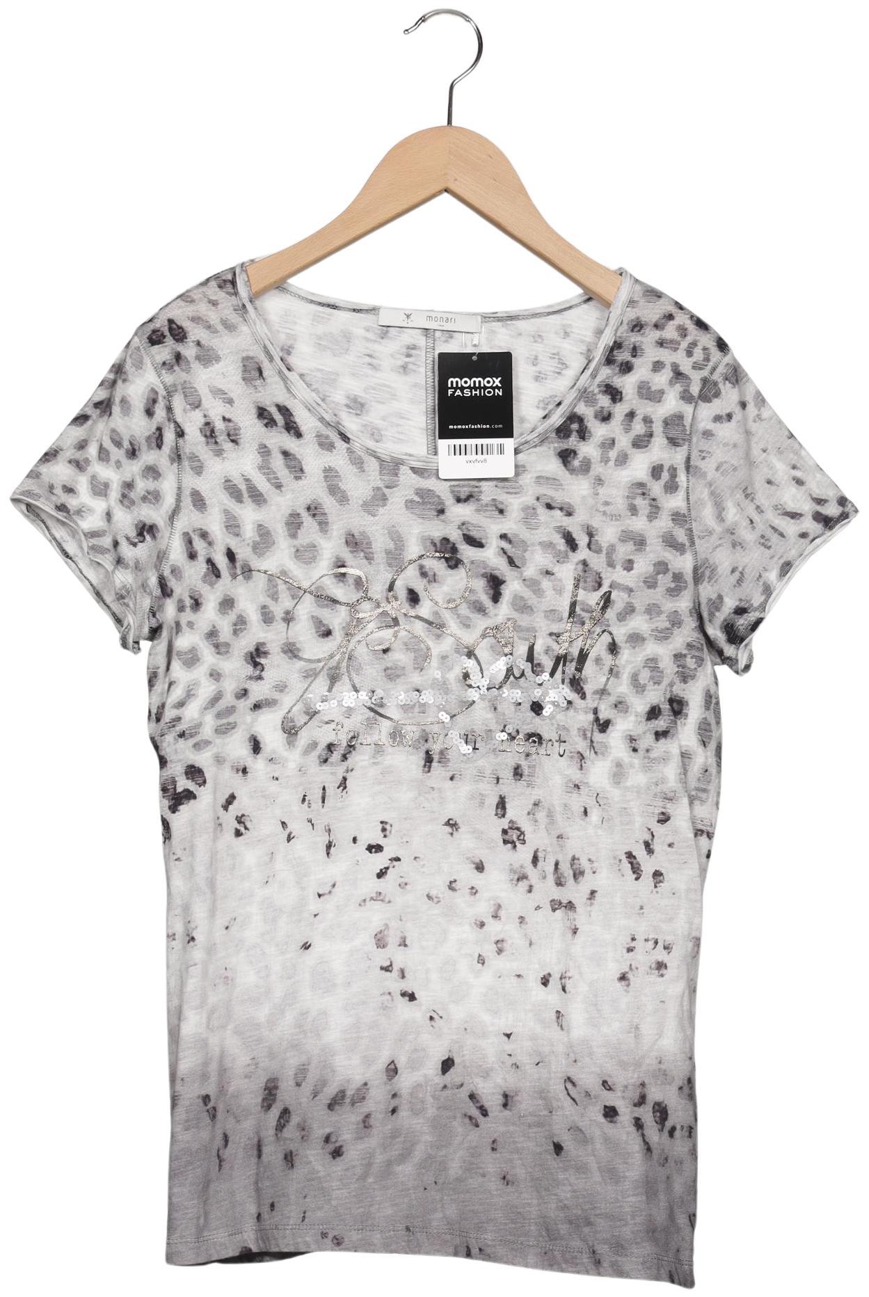 

monari Damen T-Shirt, grau, Gr. 38