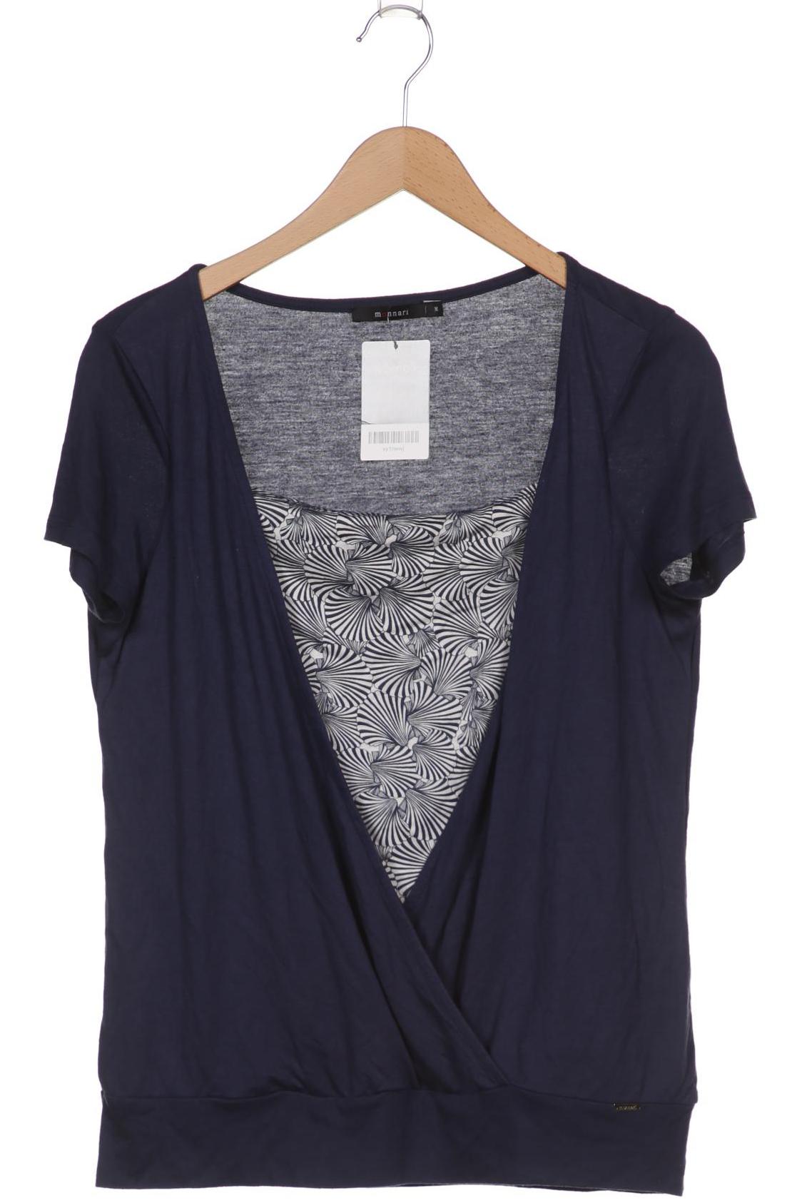 

monari Damen T-Shirt, marineblau
