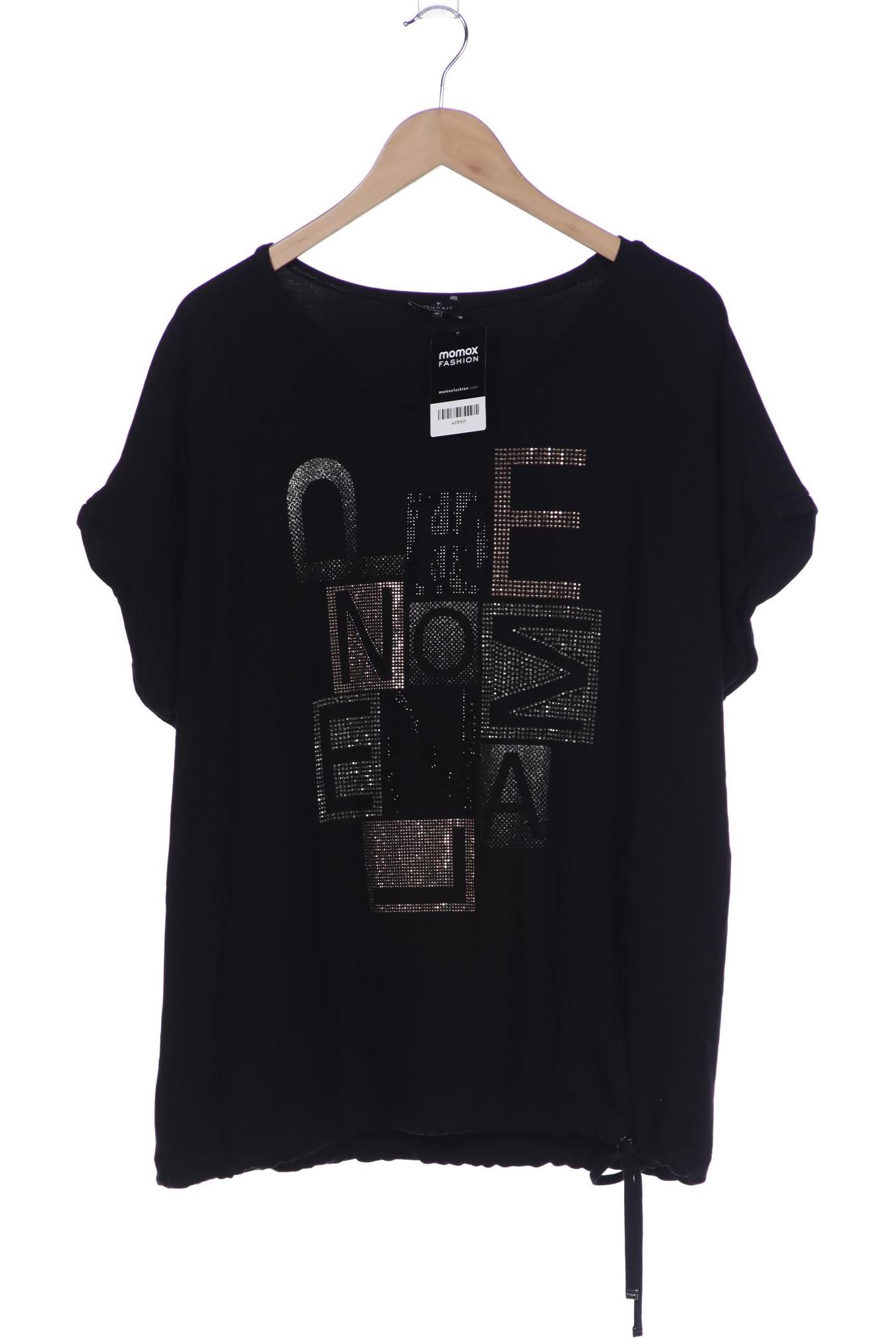

monari Damen T-Shirt, schwarz, Gr. 46