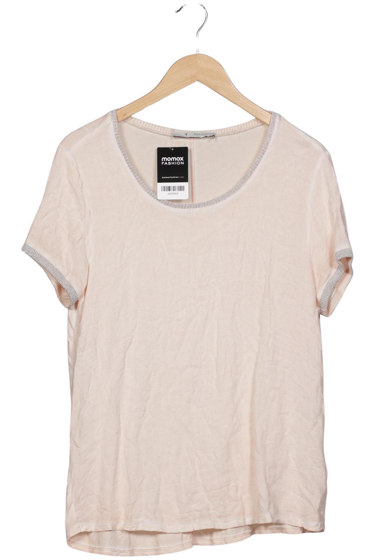 

monari Damen T-Shirt, beige, Gr. 42