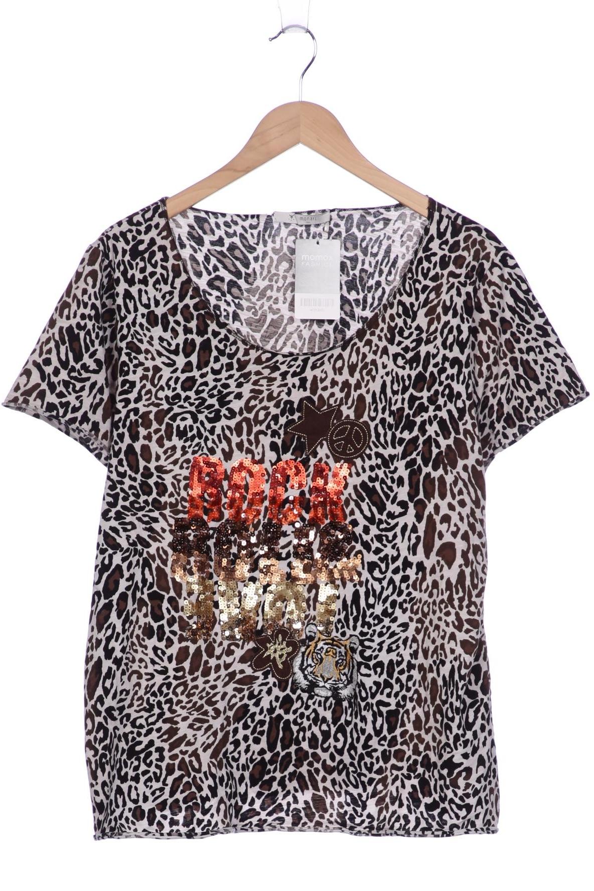 

monari Damen T-Shirt, braun, Gr. 44