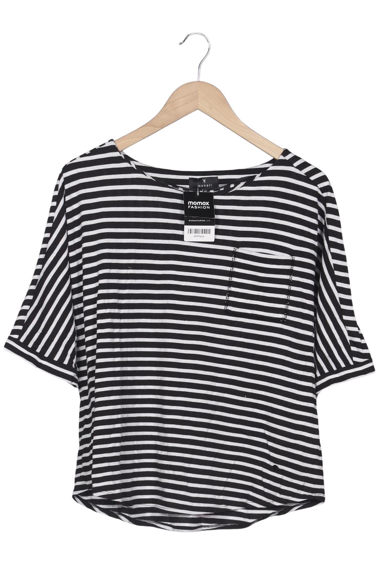 

monari Damen T-Shirt, schwarz, Gr. 40