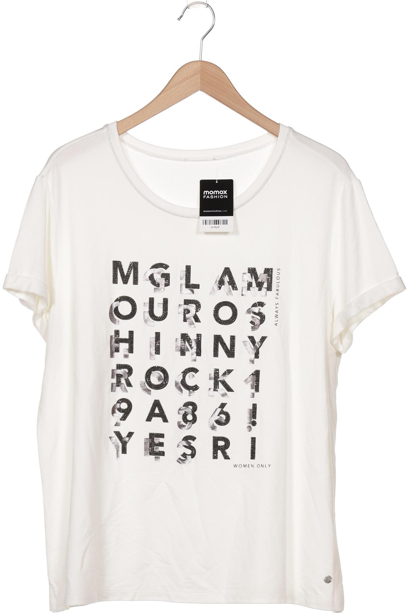 

monari Damen T-Shirt, weiß, Gr. 48