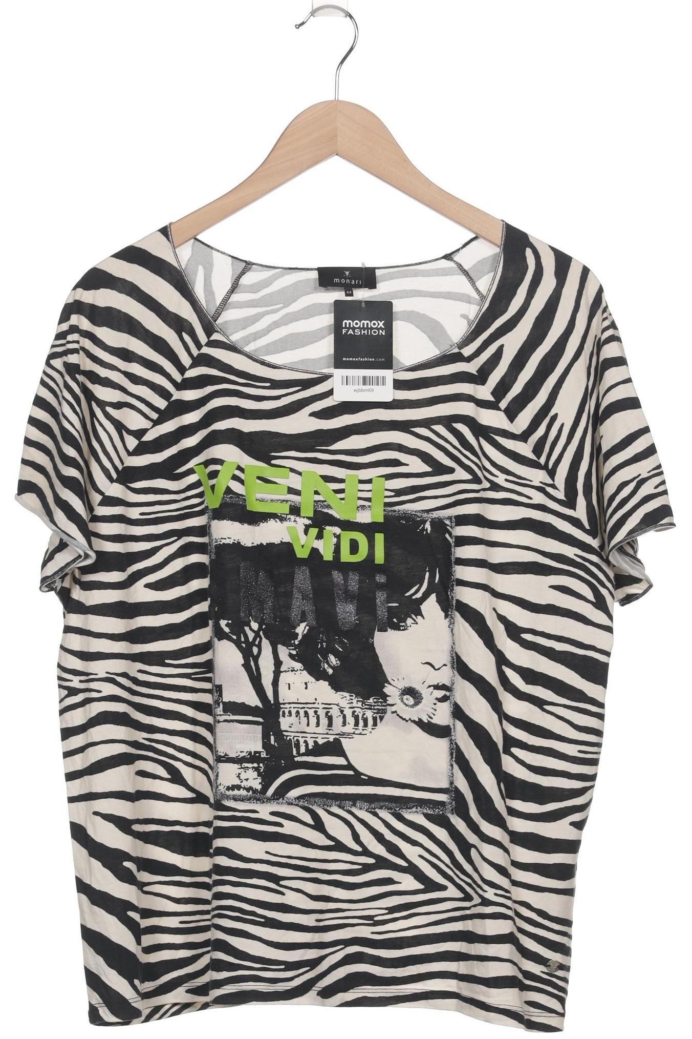

monari Damen T-Shirt, cremeweiß, Gr. 44