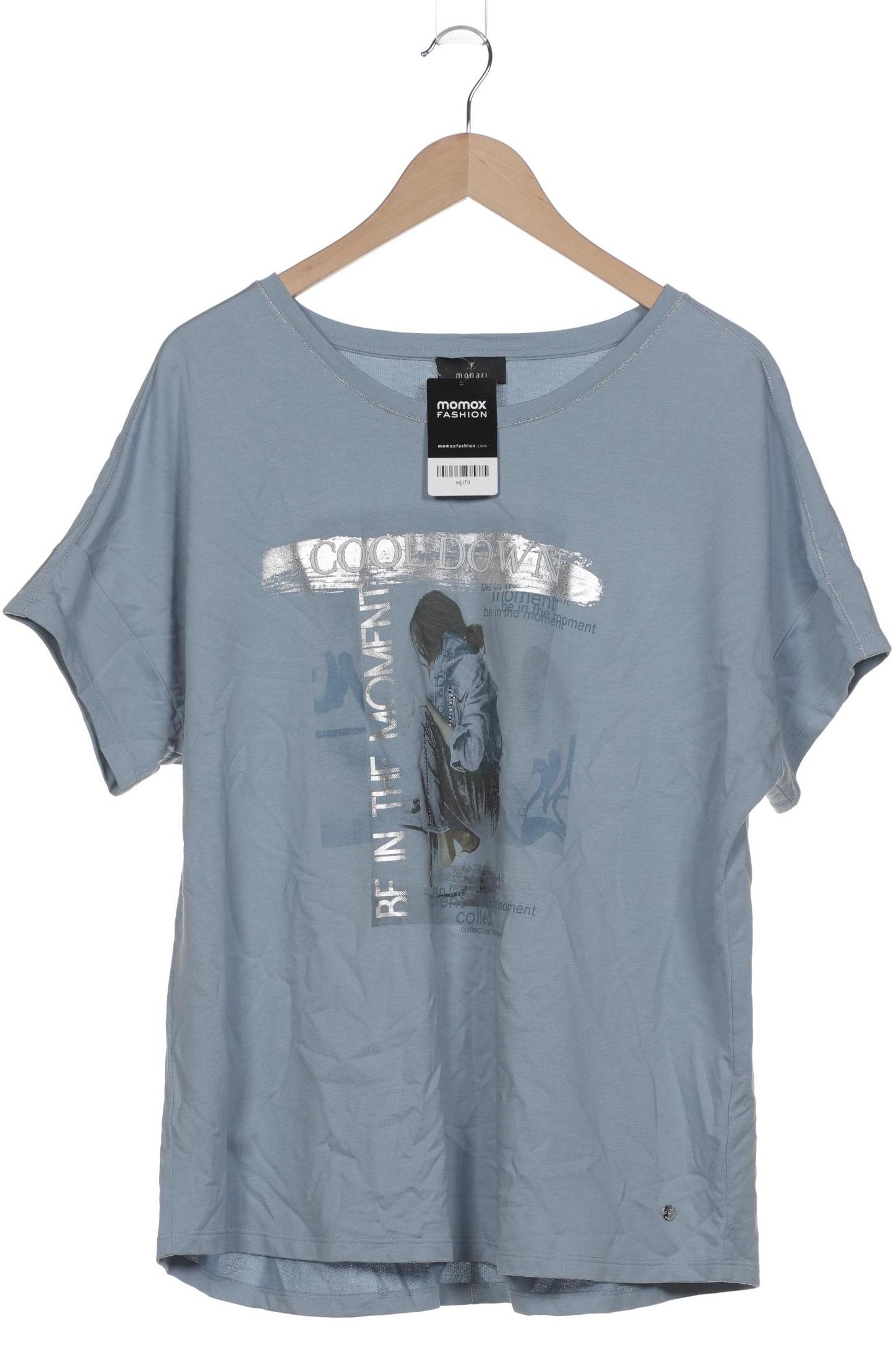 

monari Damen T-Shirt, blau, Gr. 46