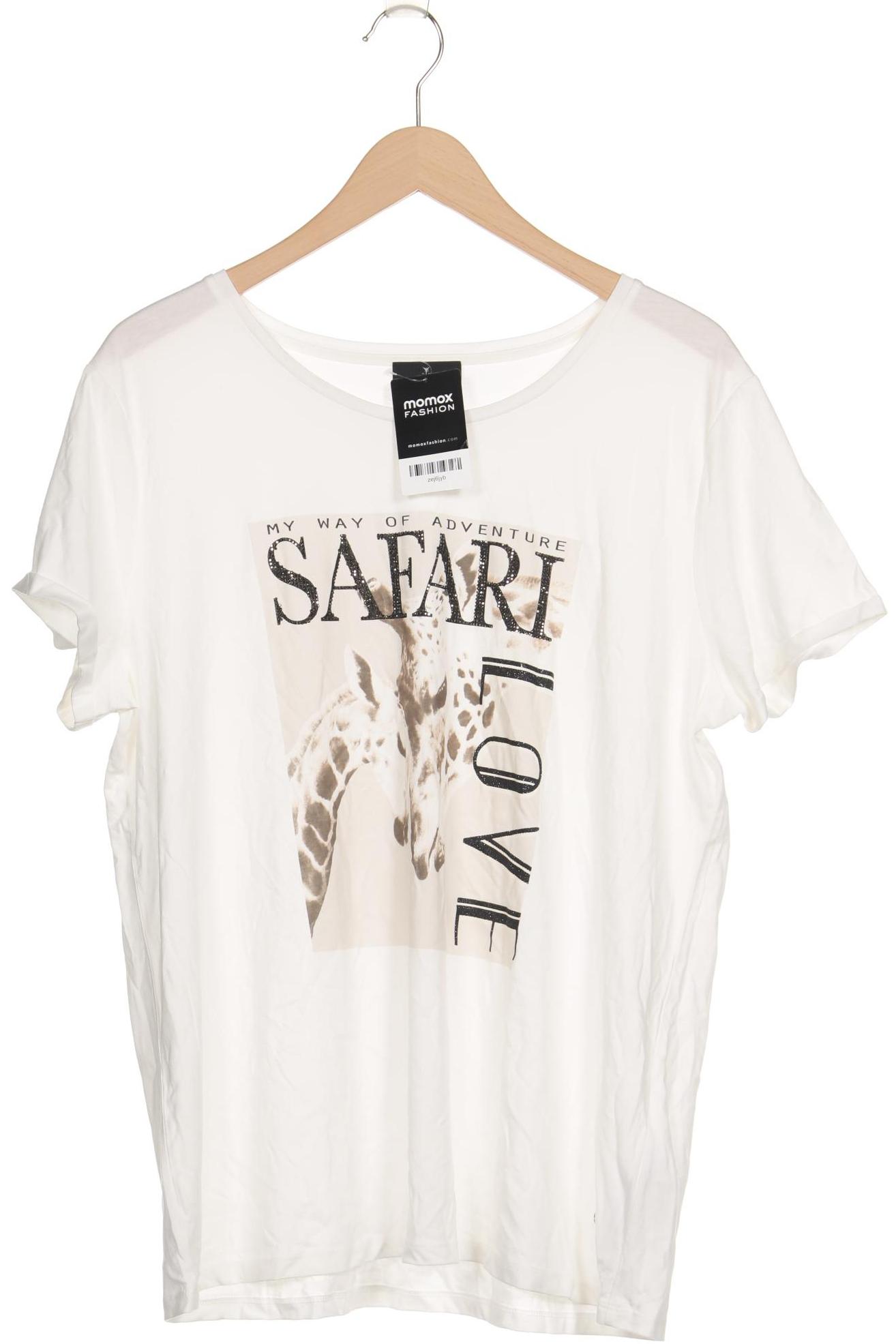 

monari Damen T-Shirt, weiß, Gr. 46