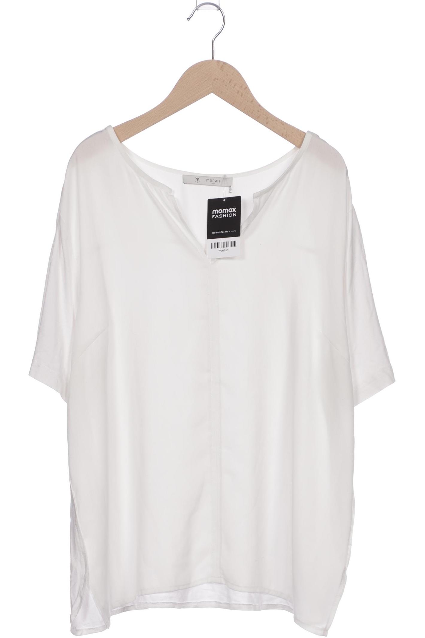 

monari Damen T-Shirt, weiß, Gr. 46