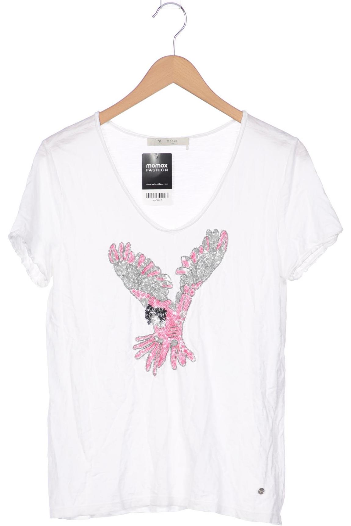 

monari Damen T-Shirt, weiß, Gr. 42
