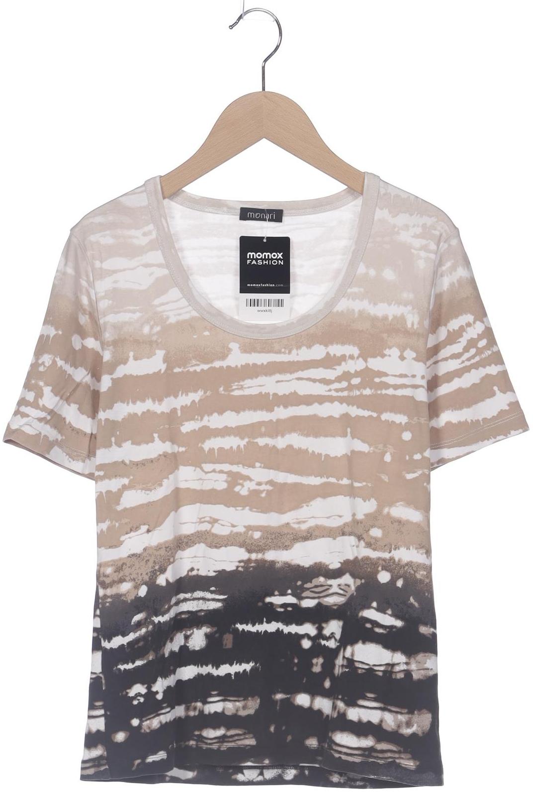 

monari Damen T-Shirt, beige, Gr. 40