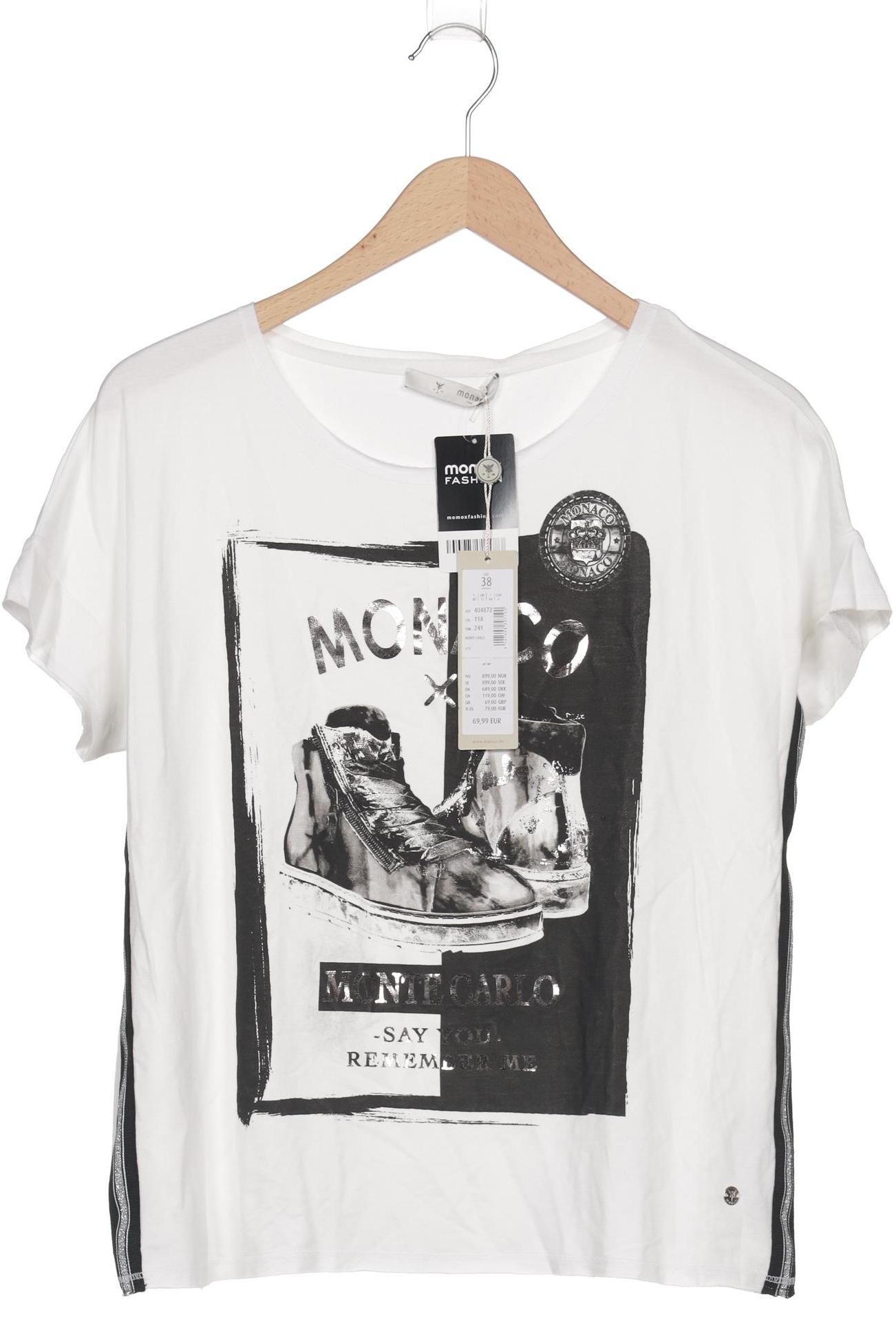 

monari Damen T-Shirt, weiß, Gr. 38