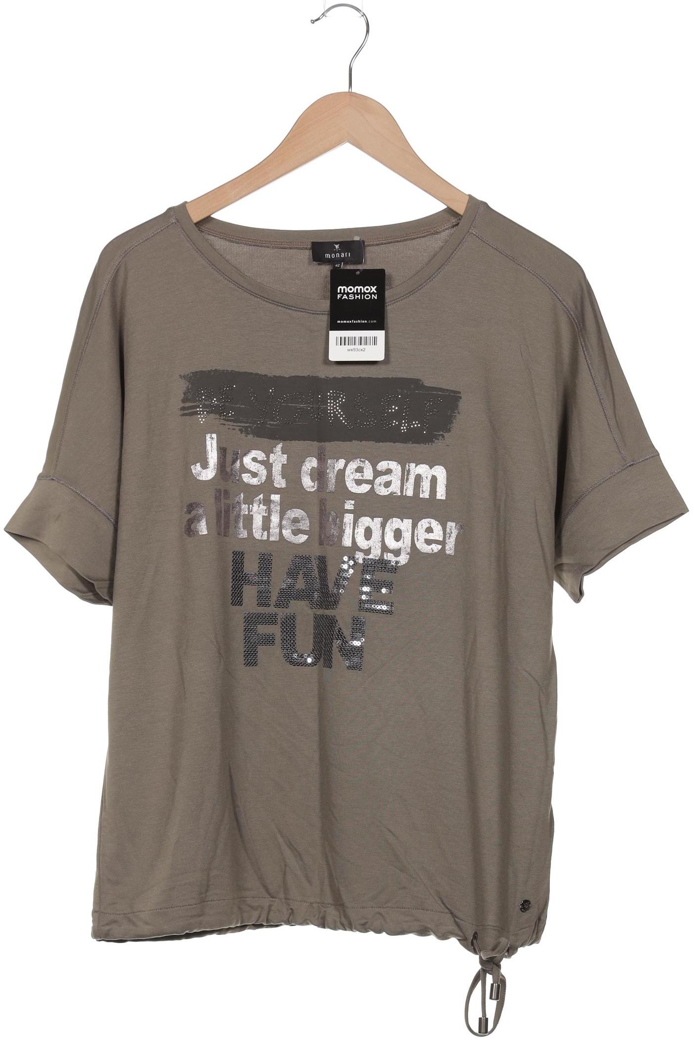 

monari Damen T-Shirt, schwarz, Gr. 42