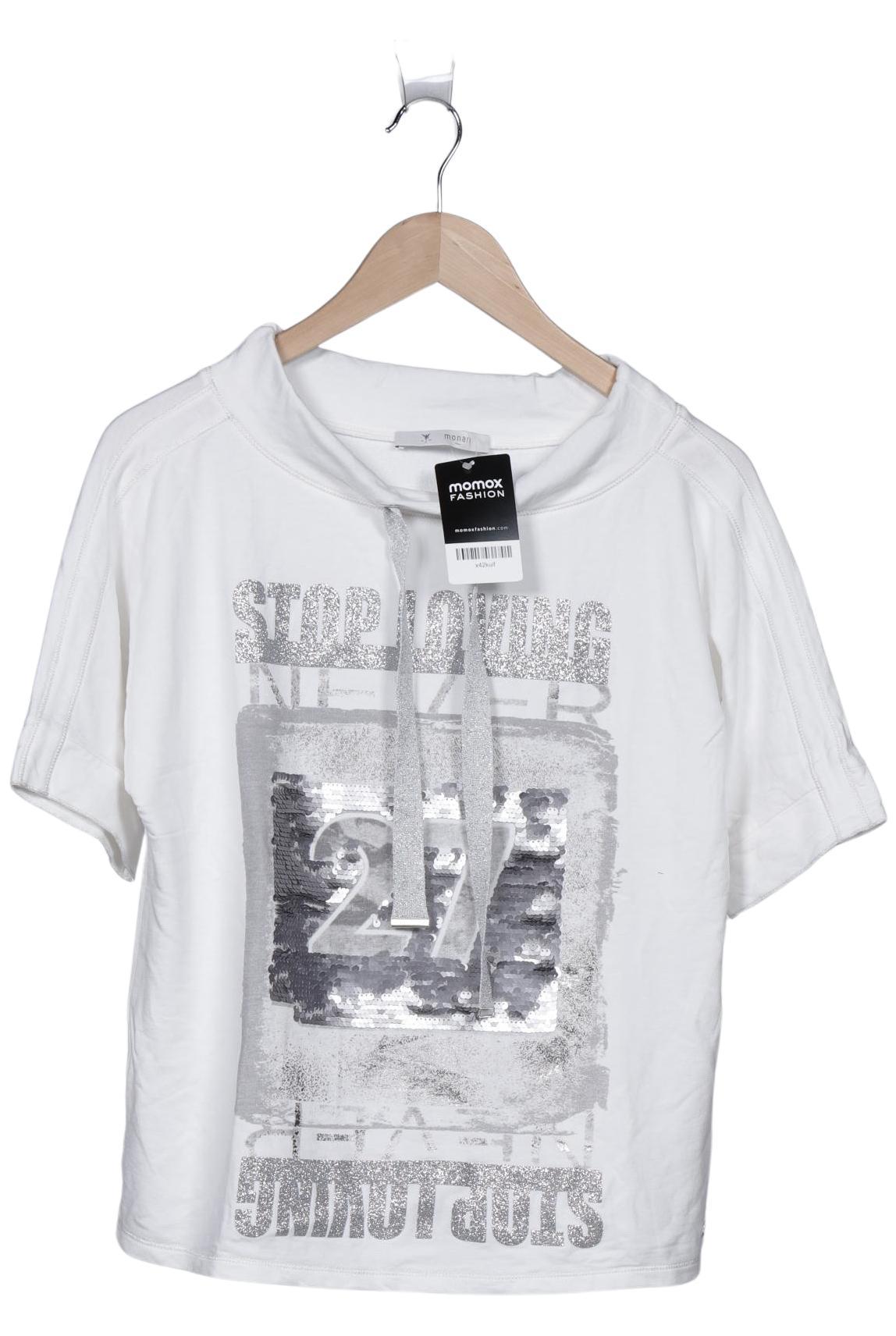 

monari Damen T-Shirt, weiß, Gr. 36