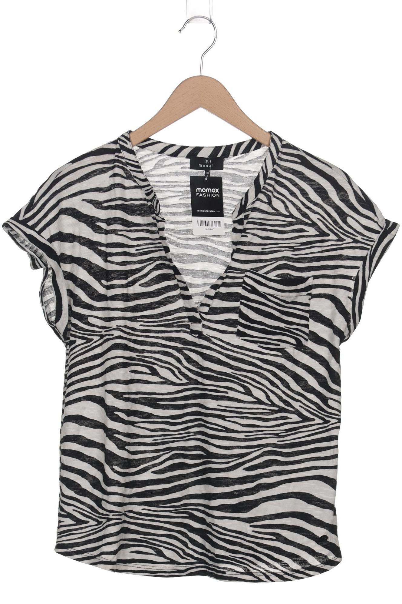 

monari Damen T-Shirt, schwarz, Gr. 38